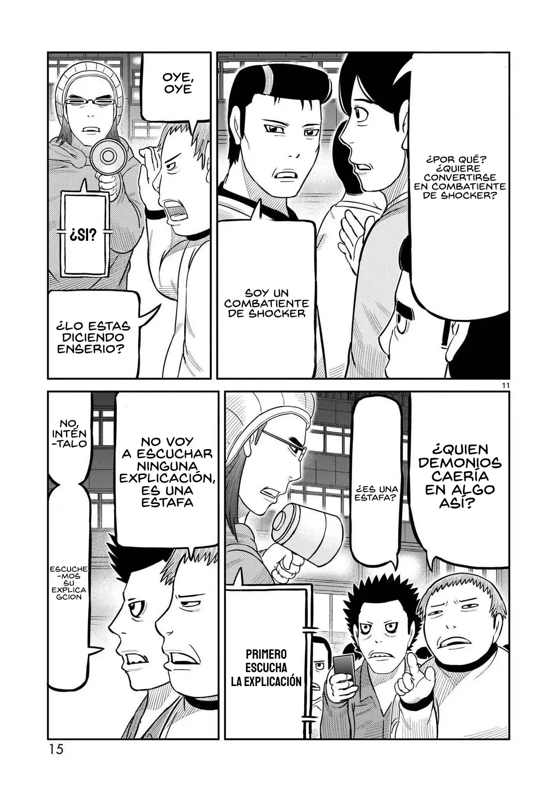 Tōjima Tanzaburō wa Kamen Raidā ni Naritai Capitulo 49 página 11