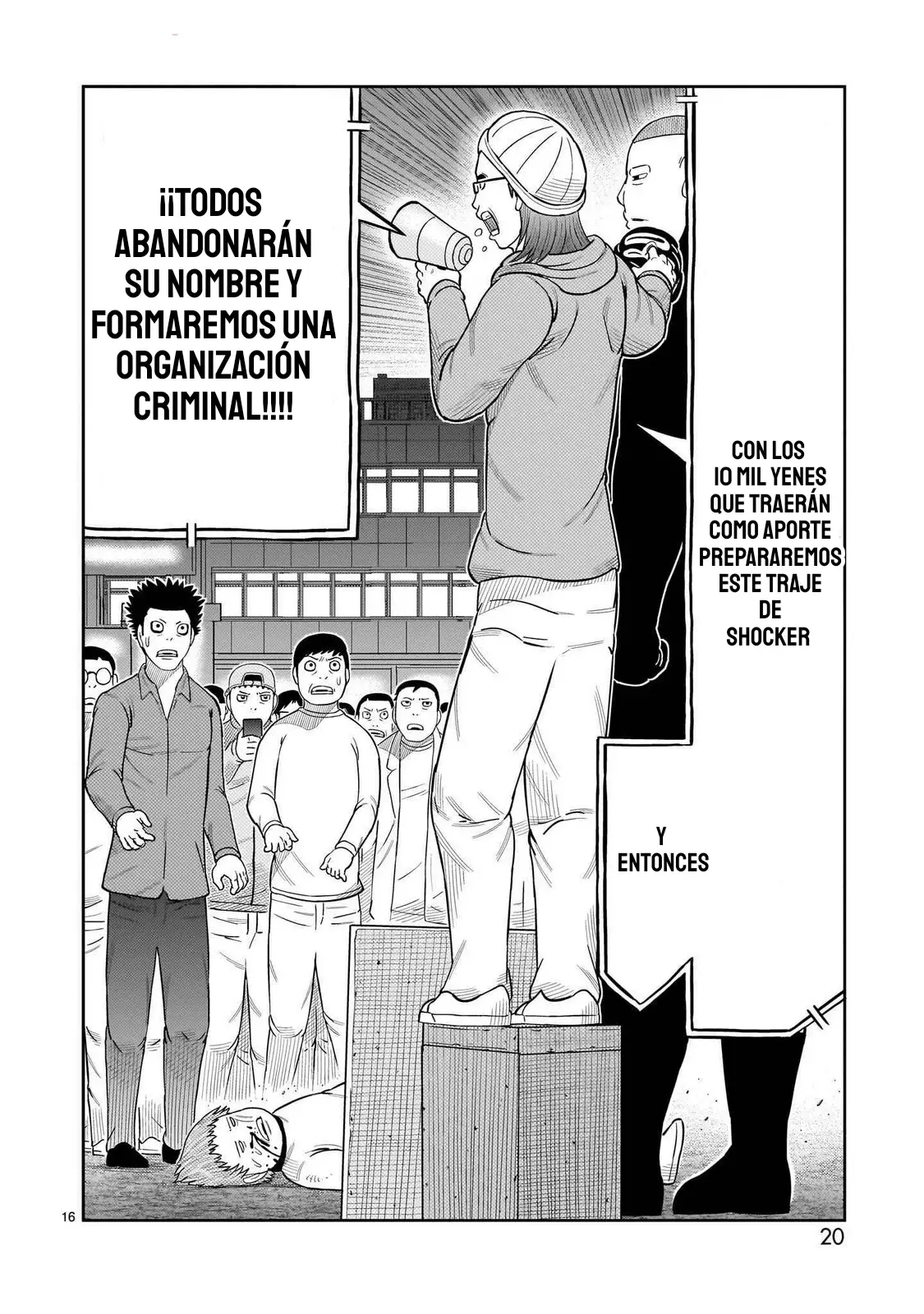 Tōjima Tanzaburō wa Kamen Raidā ni Naritai Capitulo 49 página 16