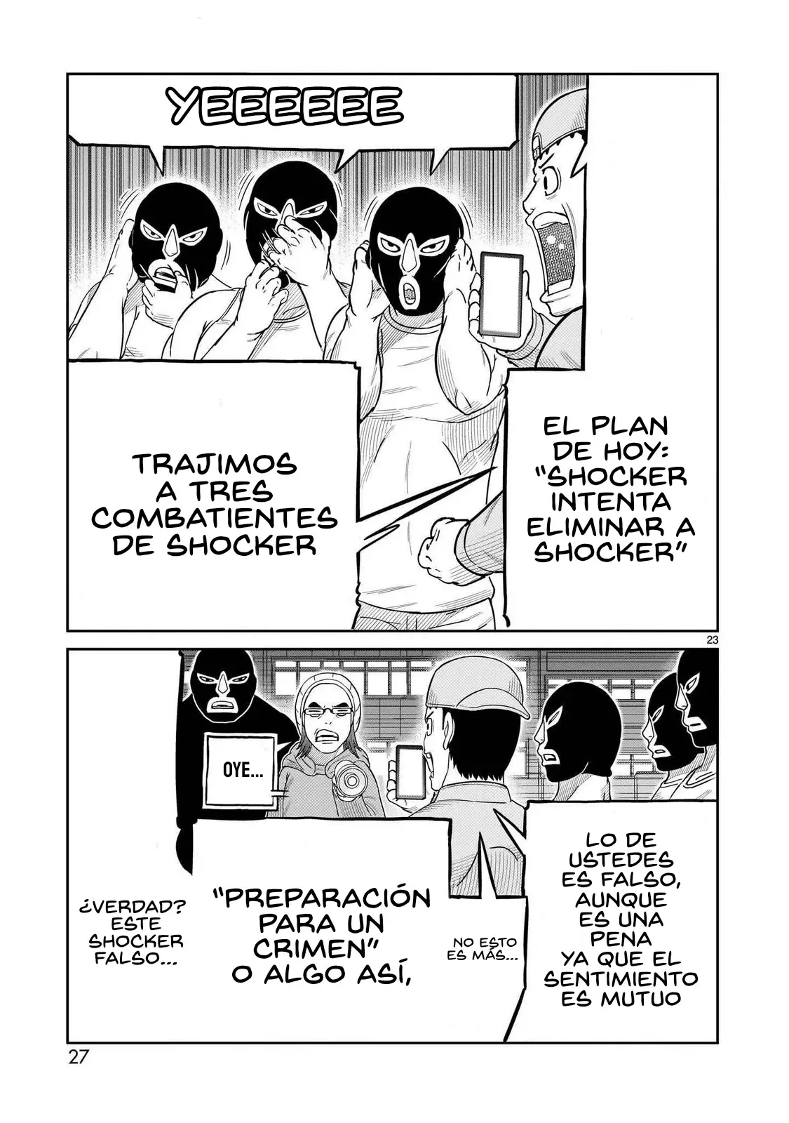 Tōjima Tanzaburō wa Kamen Raidā ni Naritai Capitulo 49 página 22
