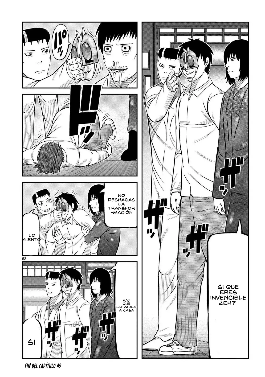Tōjima Tanzaburō wa Kamen Raidā ni Naritai Capitulo 49 página 39