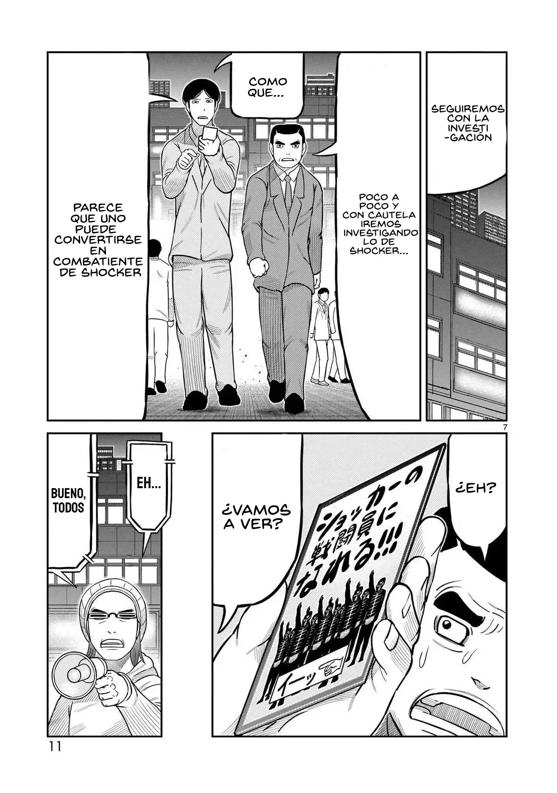 Tōjima Tanzaburō wa Kamen Raidā ni Naritai Capitulo 49 página 8