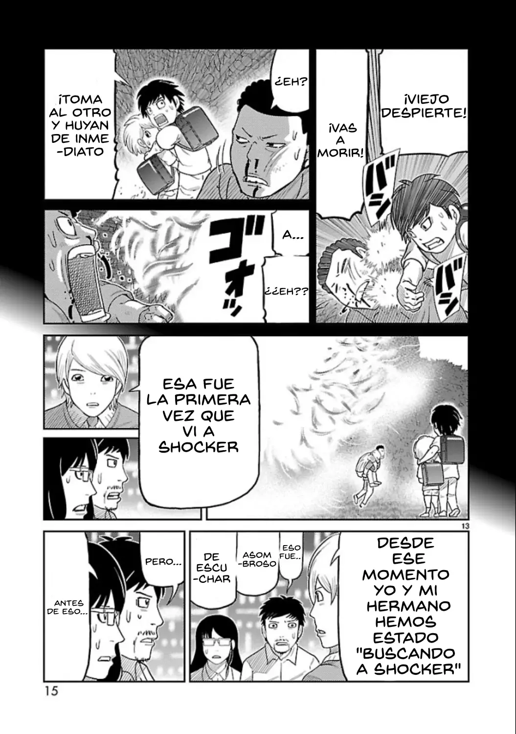 Tōjima Tanzaburō wa Kamen Raidā ni Naritai Capitulo 5 página 14