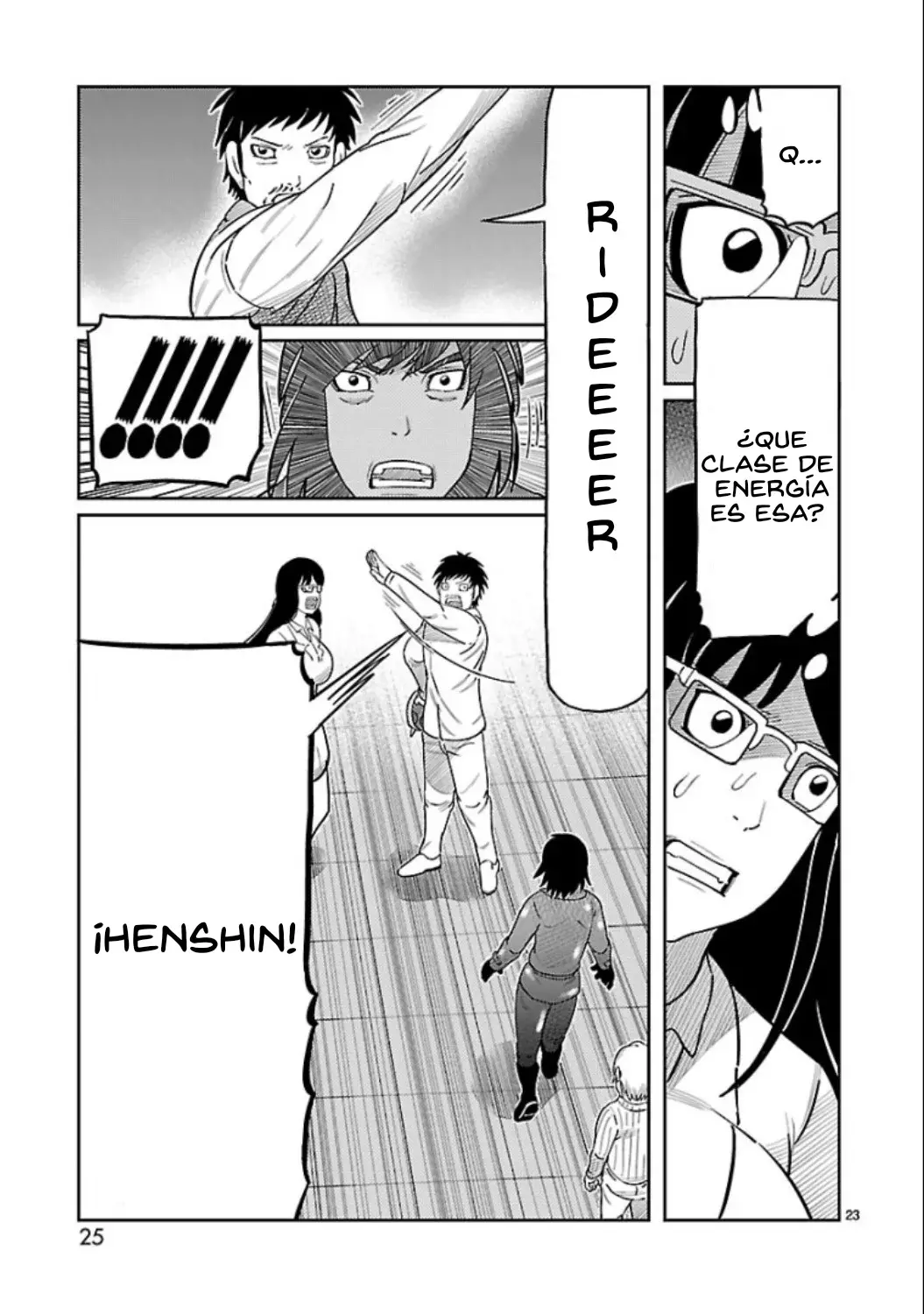 Tōjima Tanzaburō wa Kamen Raidā ni Naritai Capitulo 5 página 24