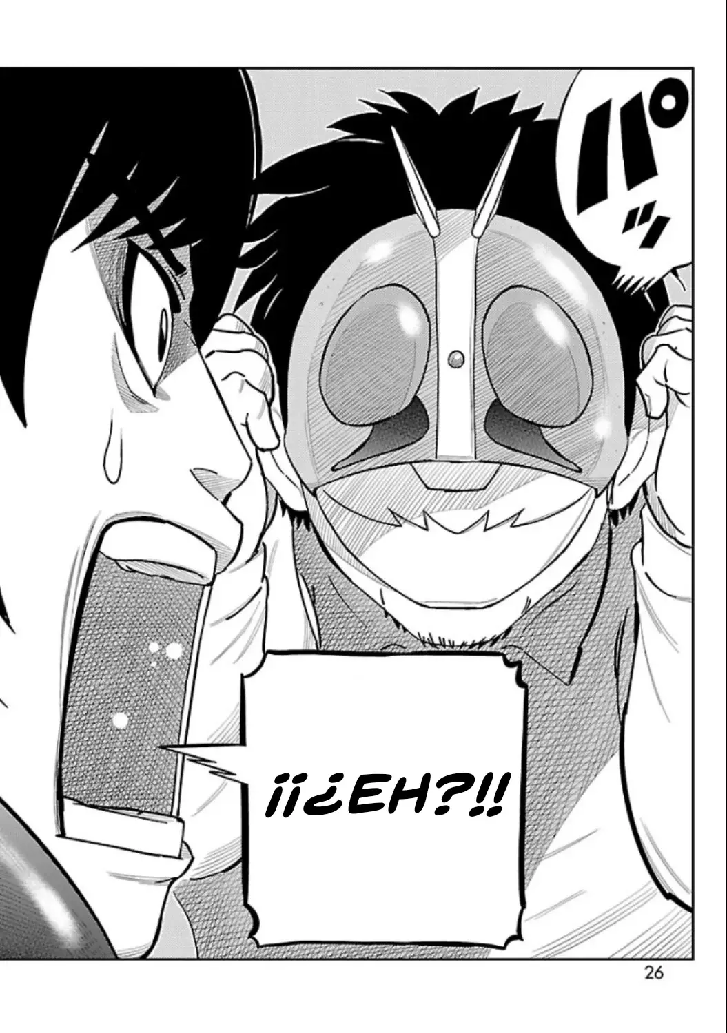 Tōjima Tanzaburō wa Kamen Raidā ni Naritai Capitulo 5 página 25