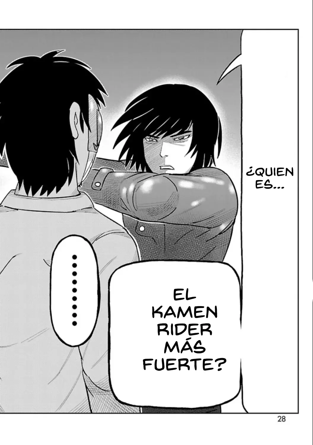 Tōjima Tanzaburō wa Kamen Raidā ni Naritai Capitulo 5 página 27