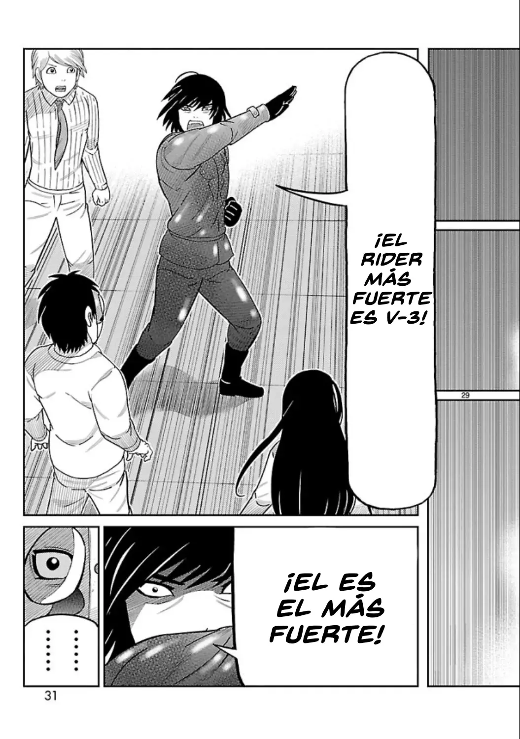 Tōjima Tanzaburō wa Kamen Raidā ni Naritai Capitulo 5 página 30