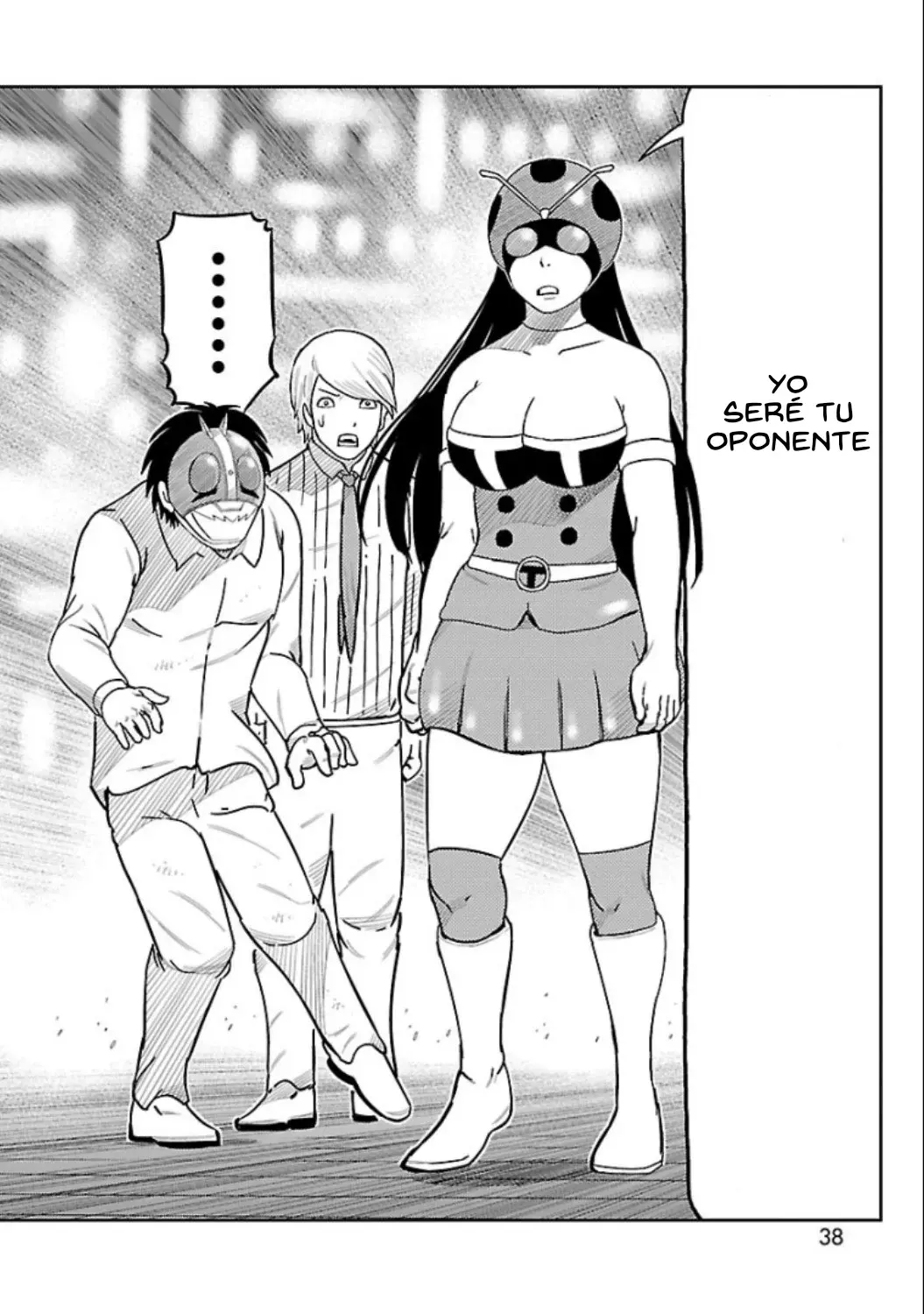 Tōjima Tanzaburō wa Kamen Raidā ni Naritai Capitulo 5 página 37