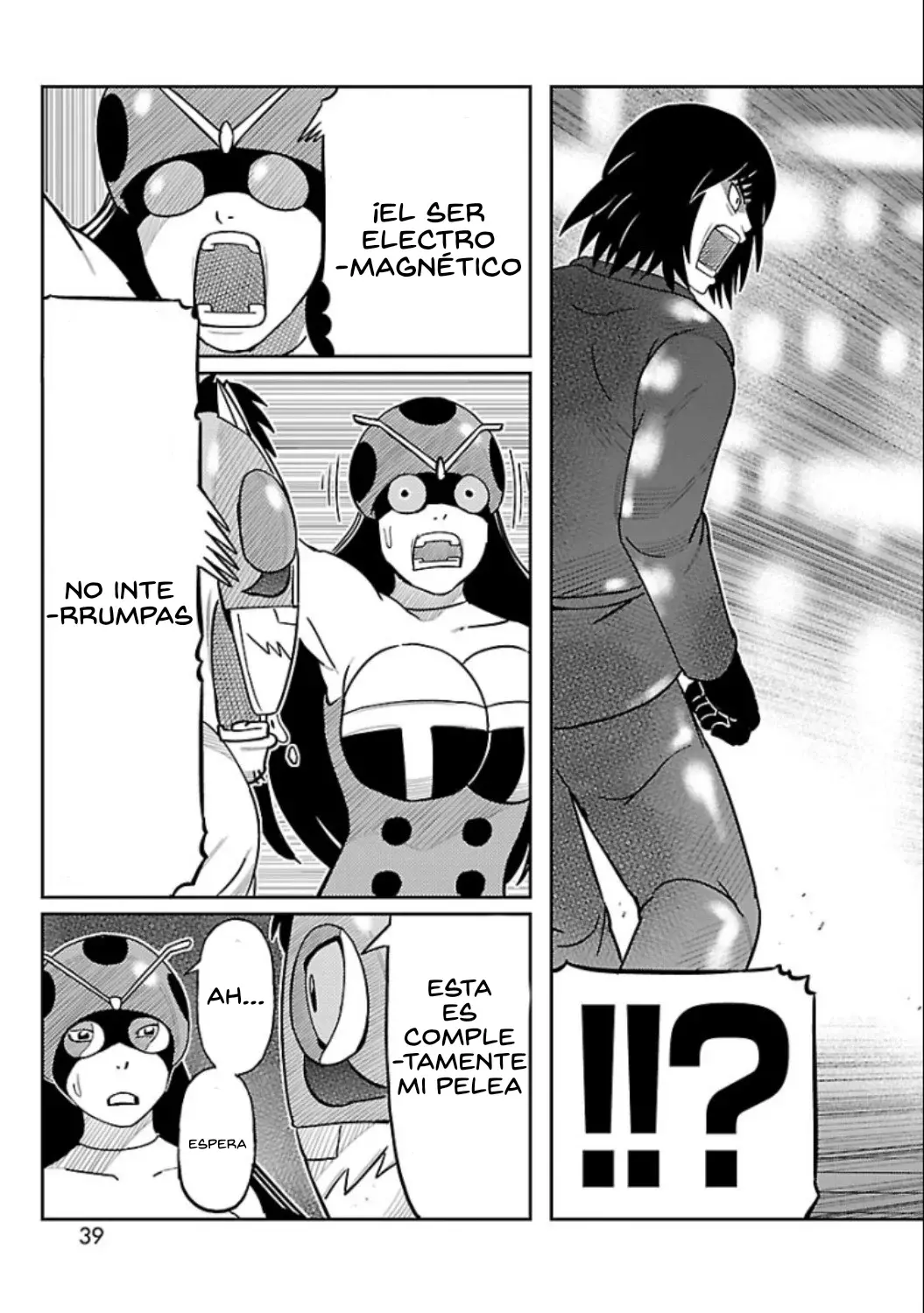 Tōjima Tanzaburō wa Kamen Raidā ni Naritai Capitulo 5 página 38