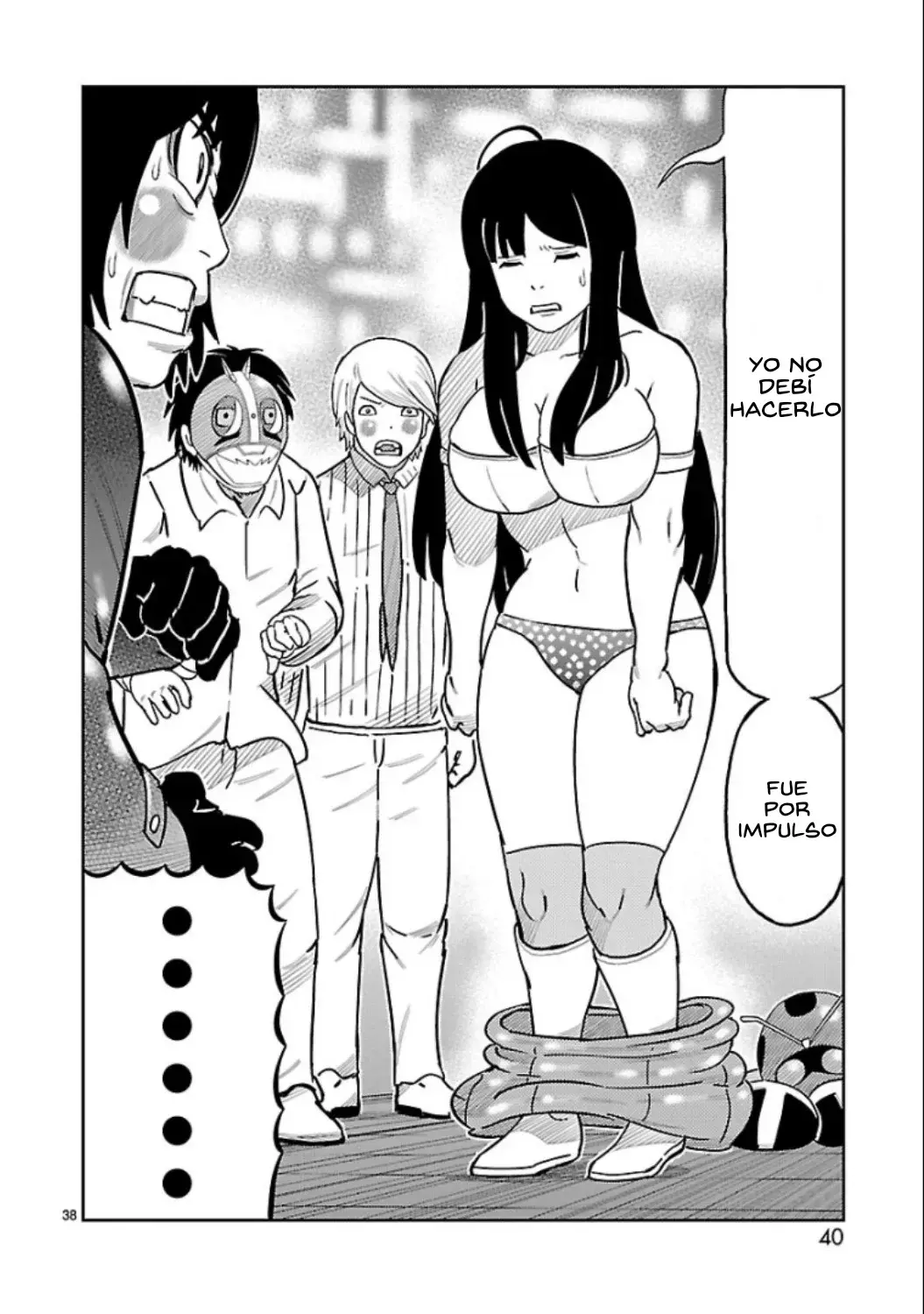 Tōjima Tanzaburō wa Kamen Raidā ni Naritai Capitulo 5 página 39
