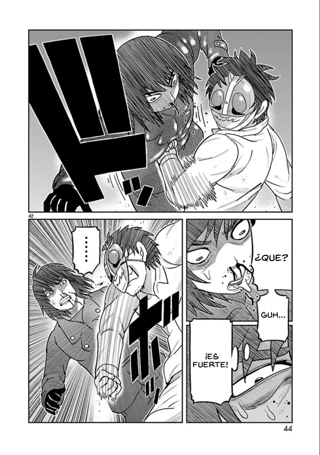Tōjima Tanzaburō wa Kamen Raidā ni Naritai Capitulo 5 página 43