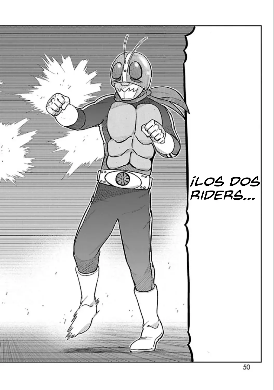 Tōjima Tanzaburō wa Kamen Raidā ni Naritai Capitulo 5 página 49