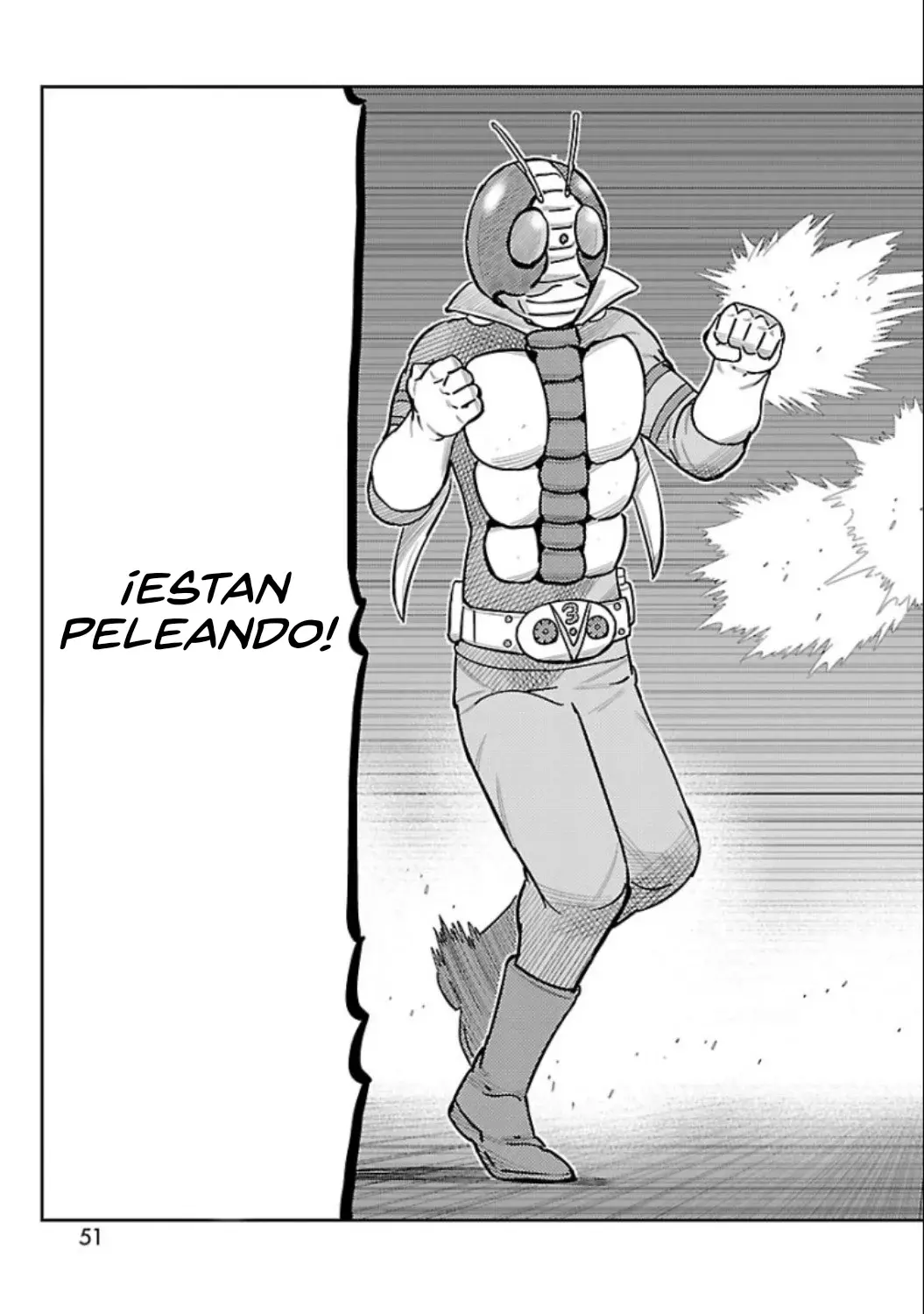 Tōjima Tanzaburō wa Kamen Raidā ni Naritai Capitulo 5 página 50