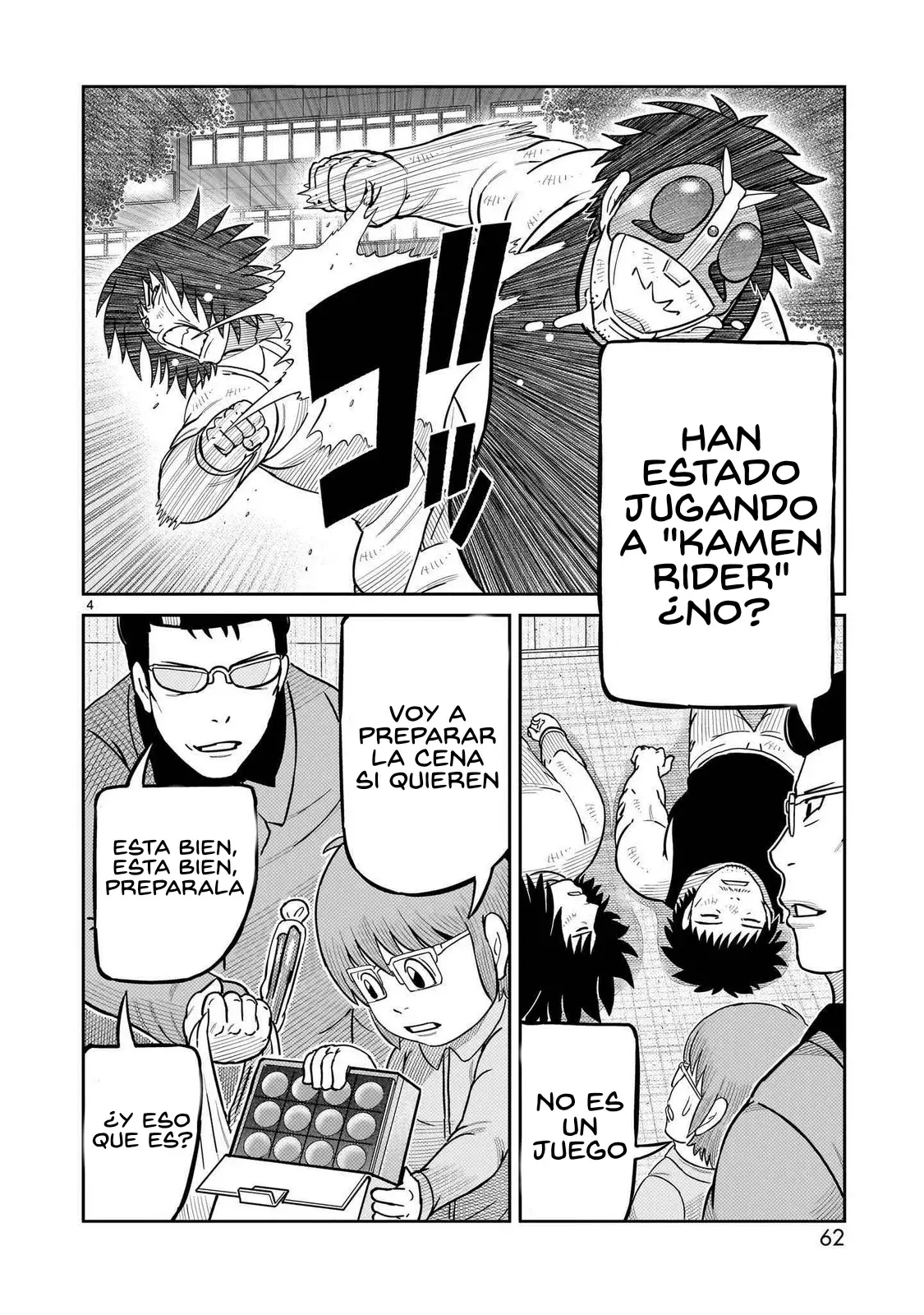 Tōjima Tanzaburō wa Kamen Raidā ni Naritai Capitulo 50 página 5