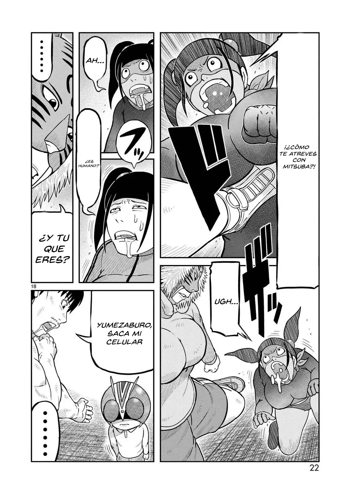 Tōjima Tanzaburō wa Kamen Raidā ni Naritai Capitulo 53 página 15