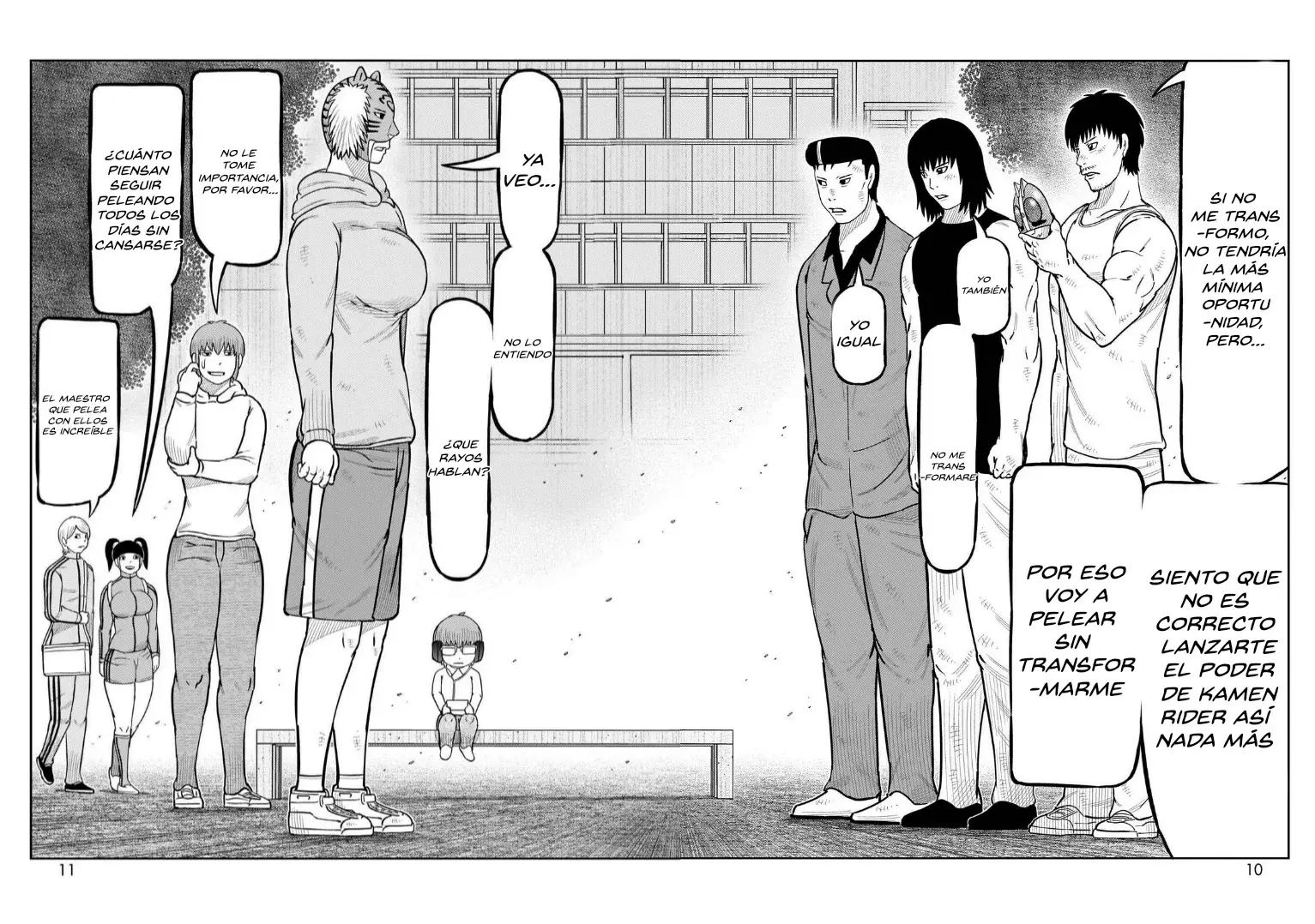 Tōjima Tanzaburō wa Kamen Raidā ni Naritai Capitulo 53 página 7