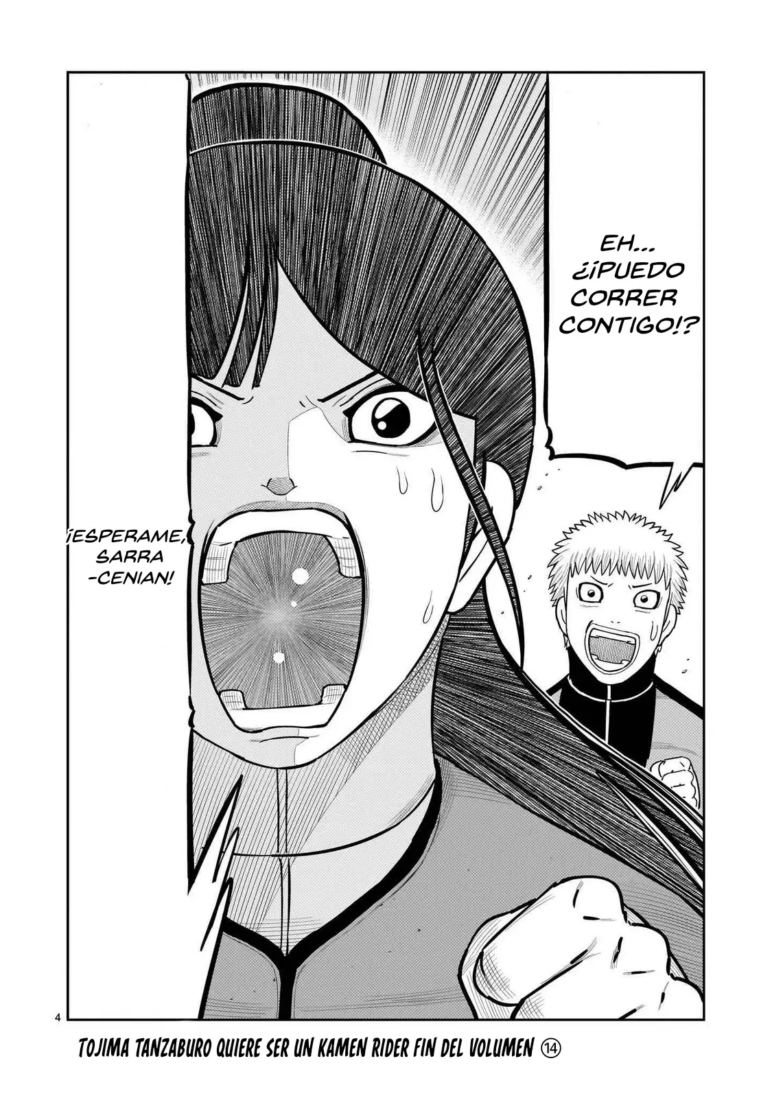 Tōjima Tanzaburō wa Kamen Raidā ni Naritai Capitulo 56.1 página 4