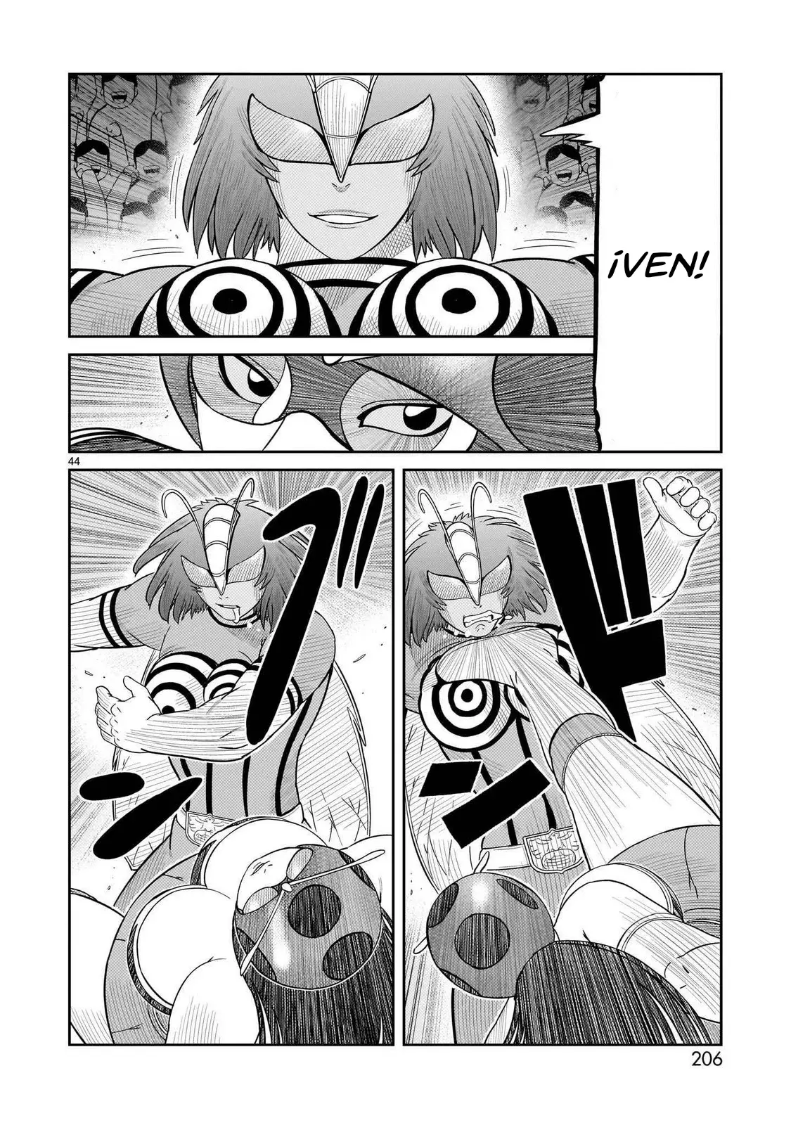 Tōjima Tanzaburō wa Kamen Raidā ni Naritai Capitulo 56 página 34