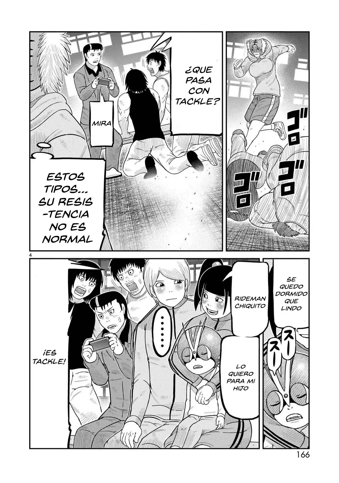 Tōjima Tanzaburō wa Kamen Raidā ni Naritai Capitulo 56 página 4
