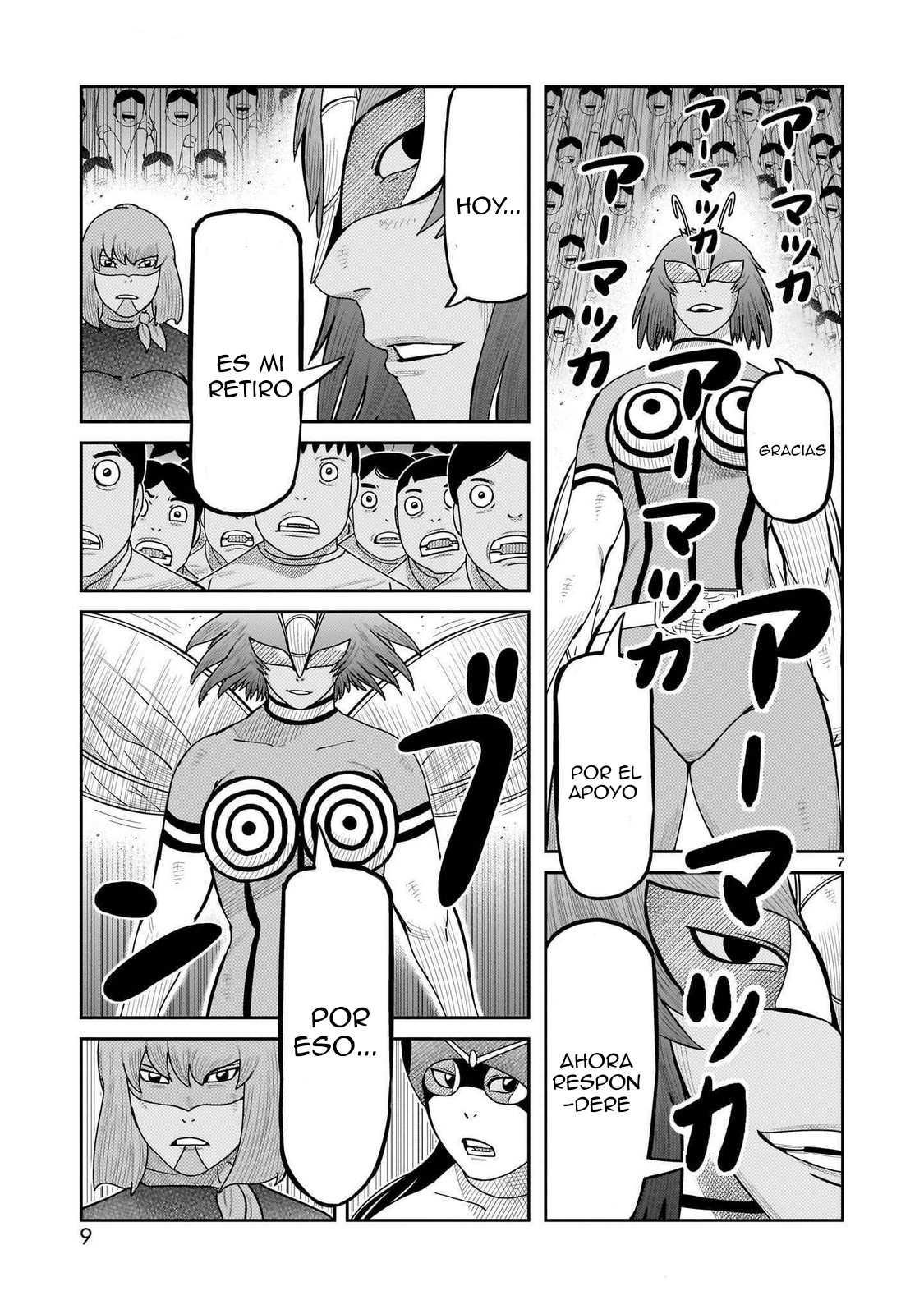 Tōjima Tanzaburō wa Kamen Raidā ni Naritai Capitulo 57 página 7