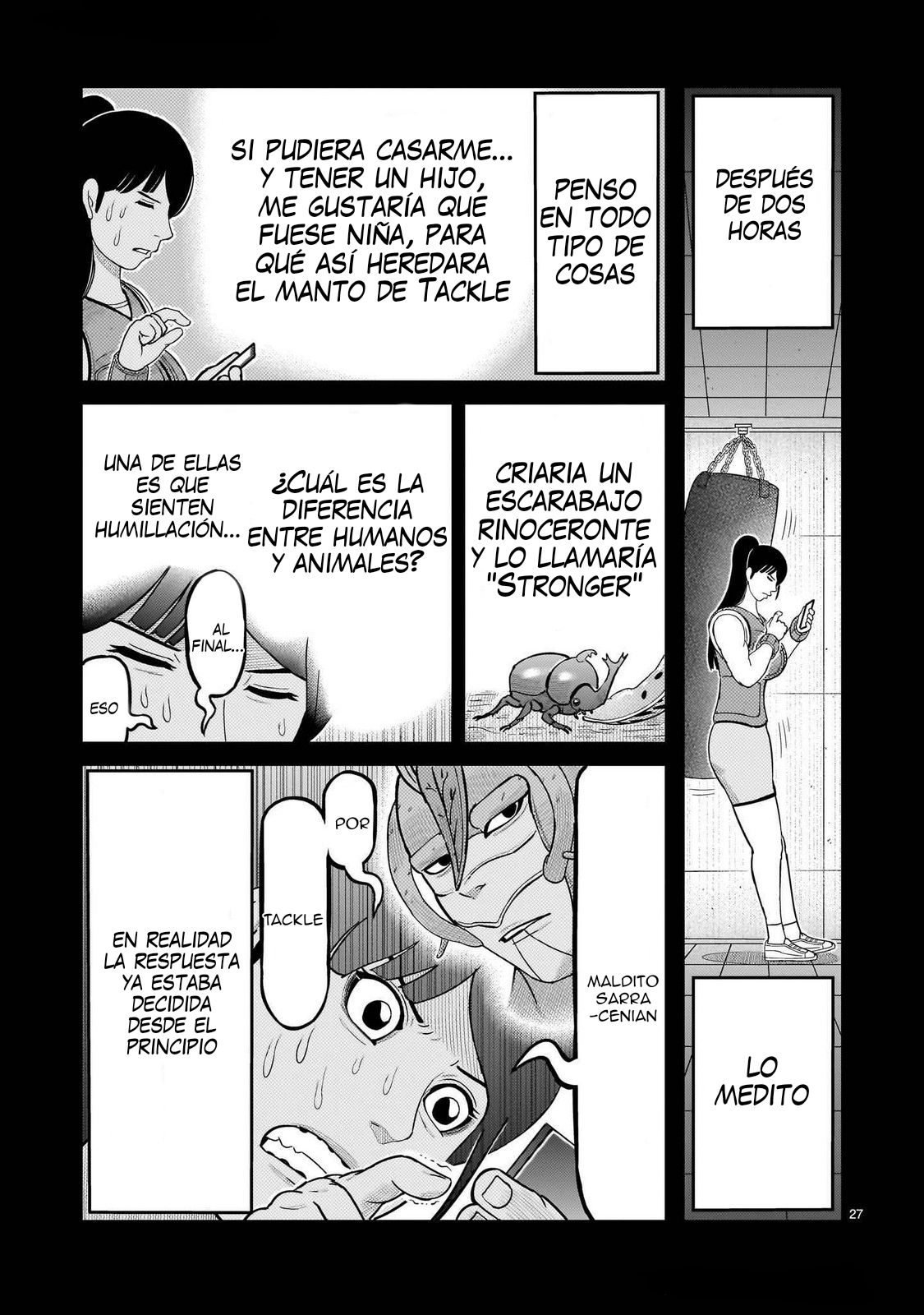 Tōjima Tanzaburō wa Kamen Raidā ni Naritai Capitulo 58 página 24