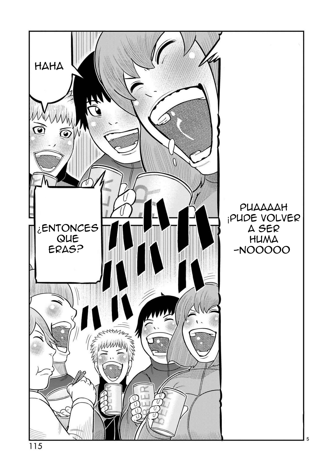 Tōjima Tanzaburō wa Kamen Raidā ni Naritai Capitulo 59 página 5