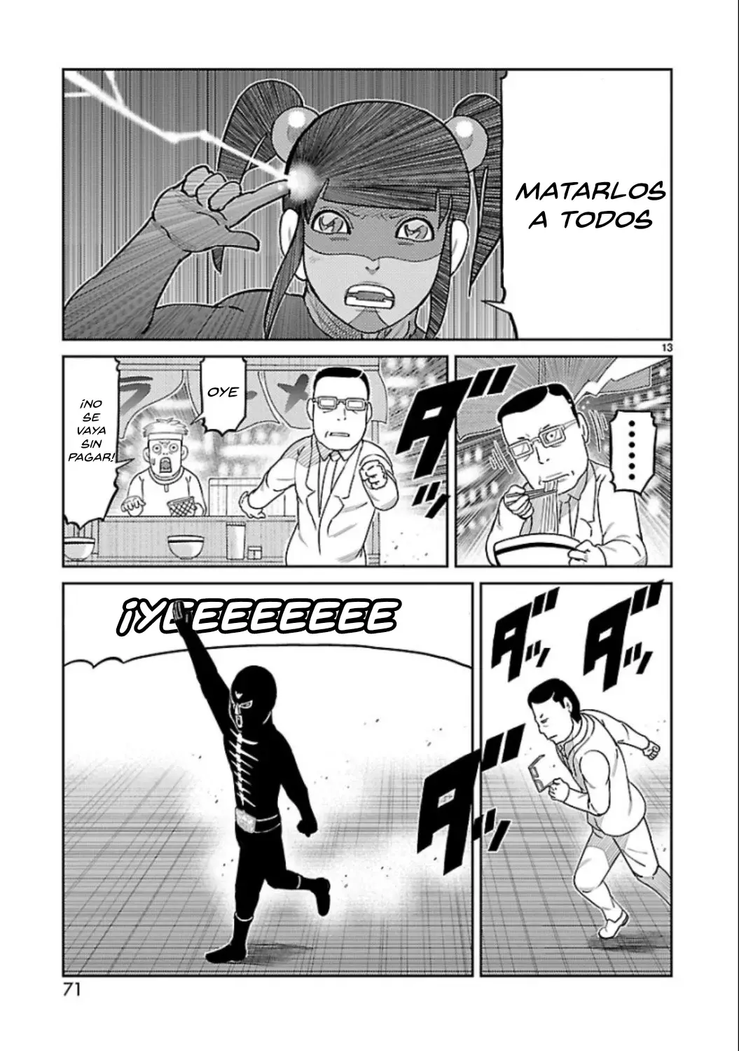 Tōjima Tanzaburō wa Kamen Raidā ni Naritai Capitulo 6 página 14