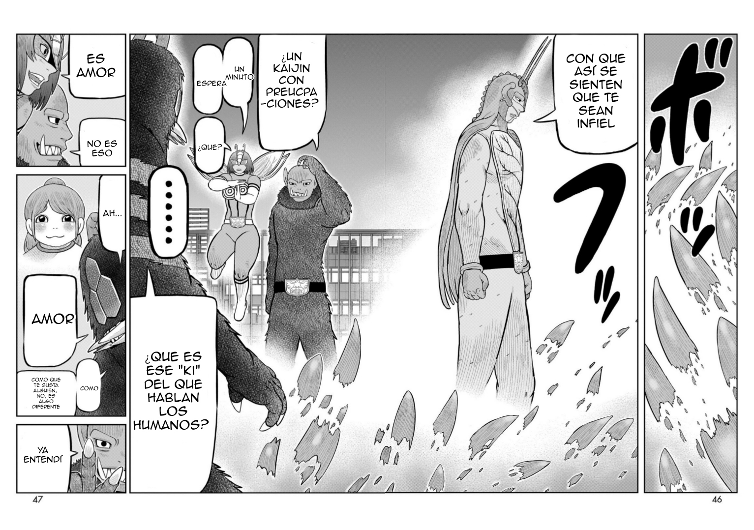 Tōjima Tanzaburō wa Kamen Raidā ni Naritai Capitulo 61 página 35
