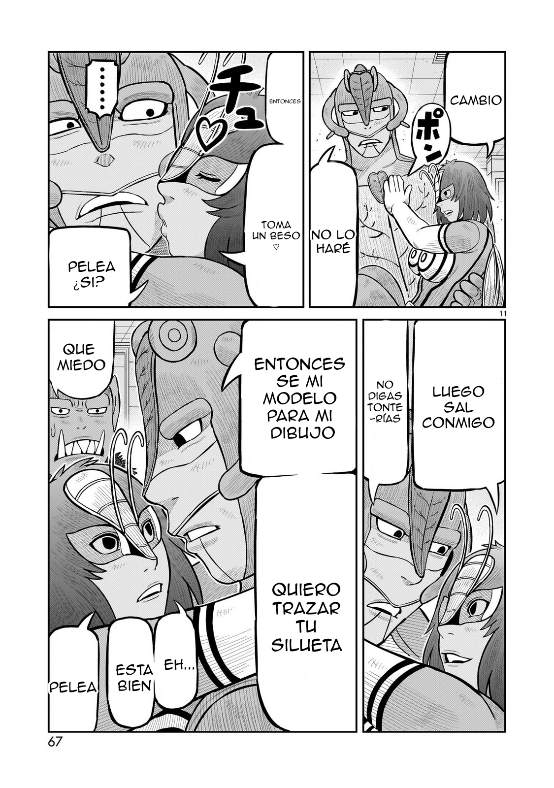 Tōjima Tanzaburō wa Kamen Raidā ni Naritai Capitulo 62 página 10