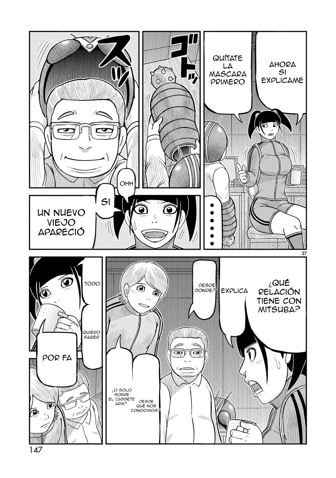 Tōjima Tanzaburō wa Kamen Raidā ni Naritai Capitulo 63 página 32