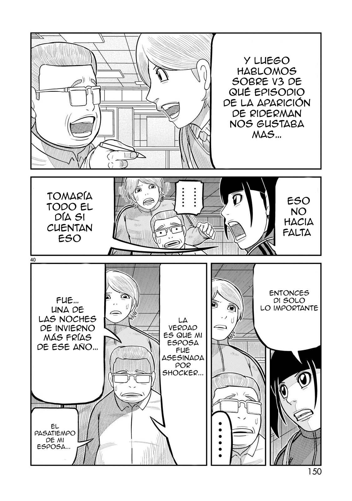 Tōjima Tanzaburō wa Kamen Raidā ni Naritai Capitulo 63 página 35