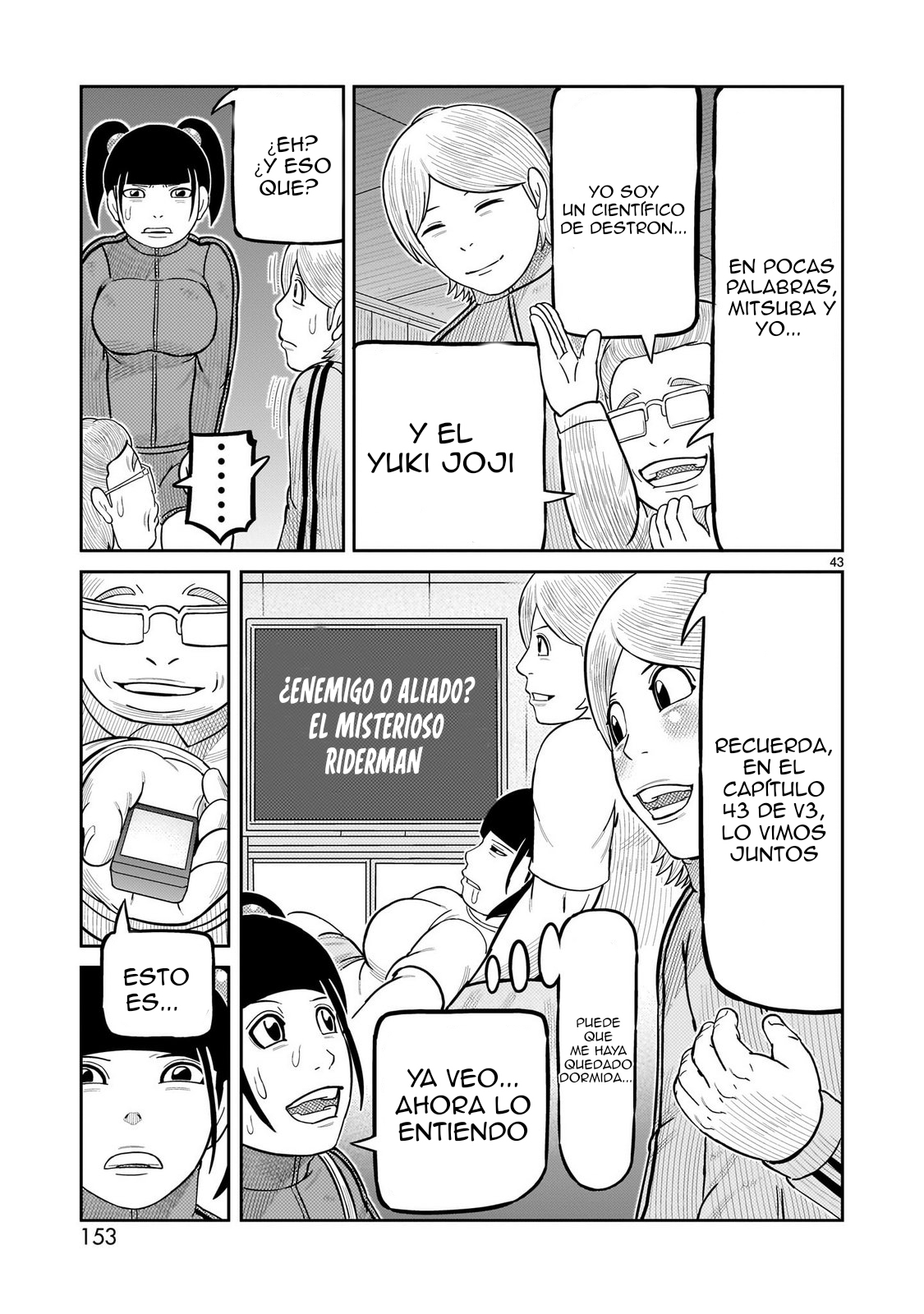 Tōjima Tanzaburō wa Kamen Raidā ni Naritai Capitulo 63 página 38