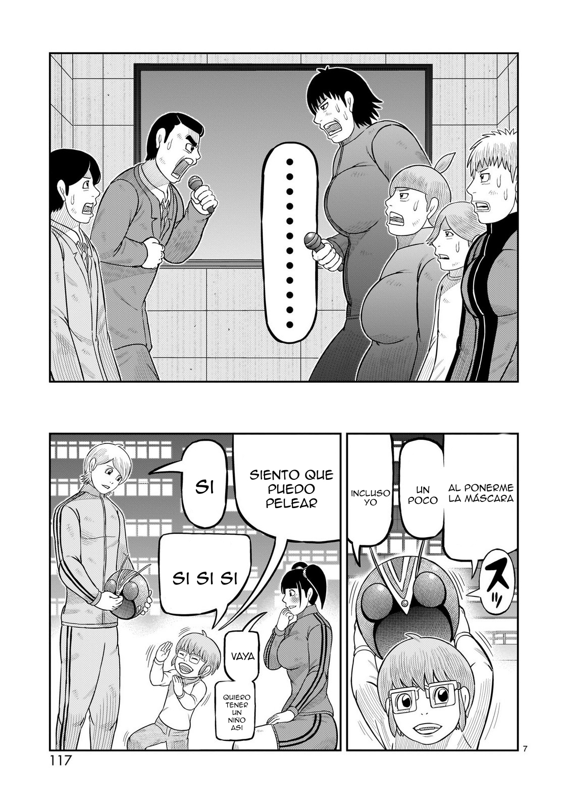 Tōjima Tanzaburō wa Kamen Raidā ni Naritai Capitulo 63 página 7