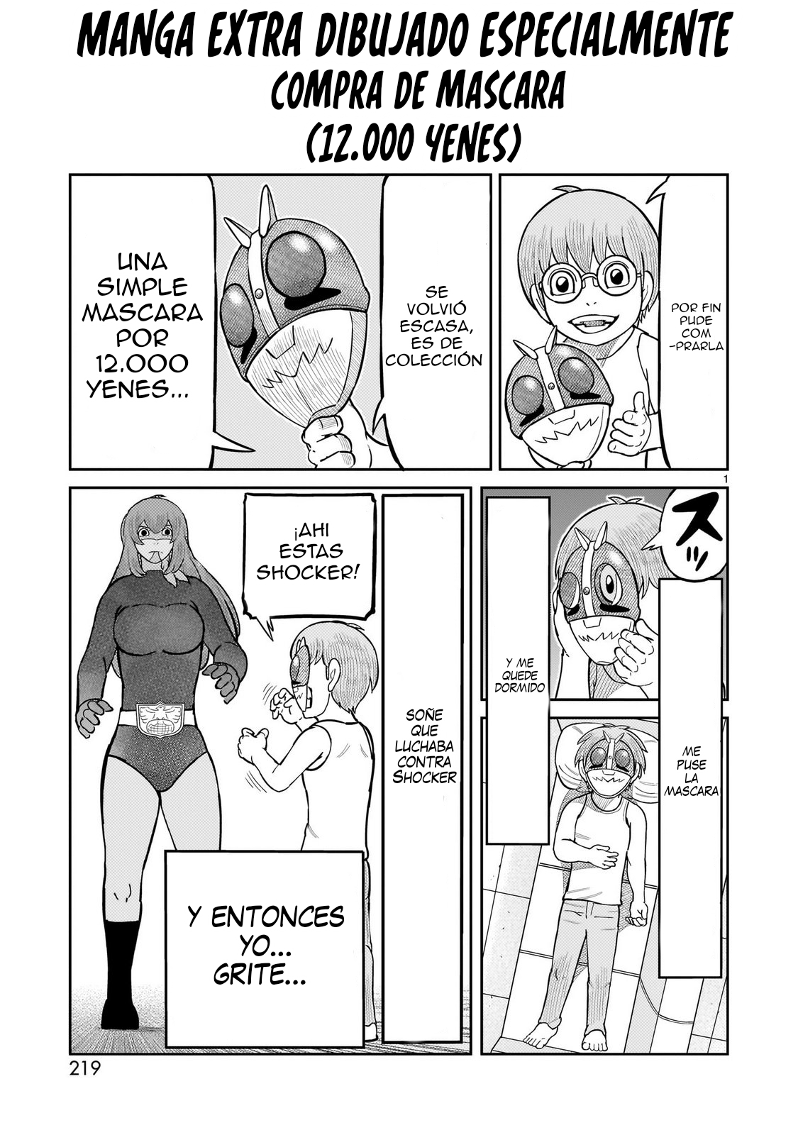 Tōjima Tanzaburō wa Kamen Raidā ni Naritai Capitulo 64.1 página 2