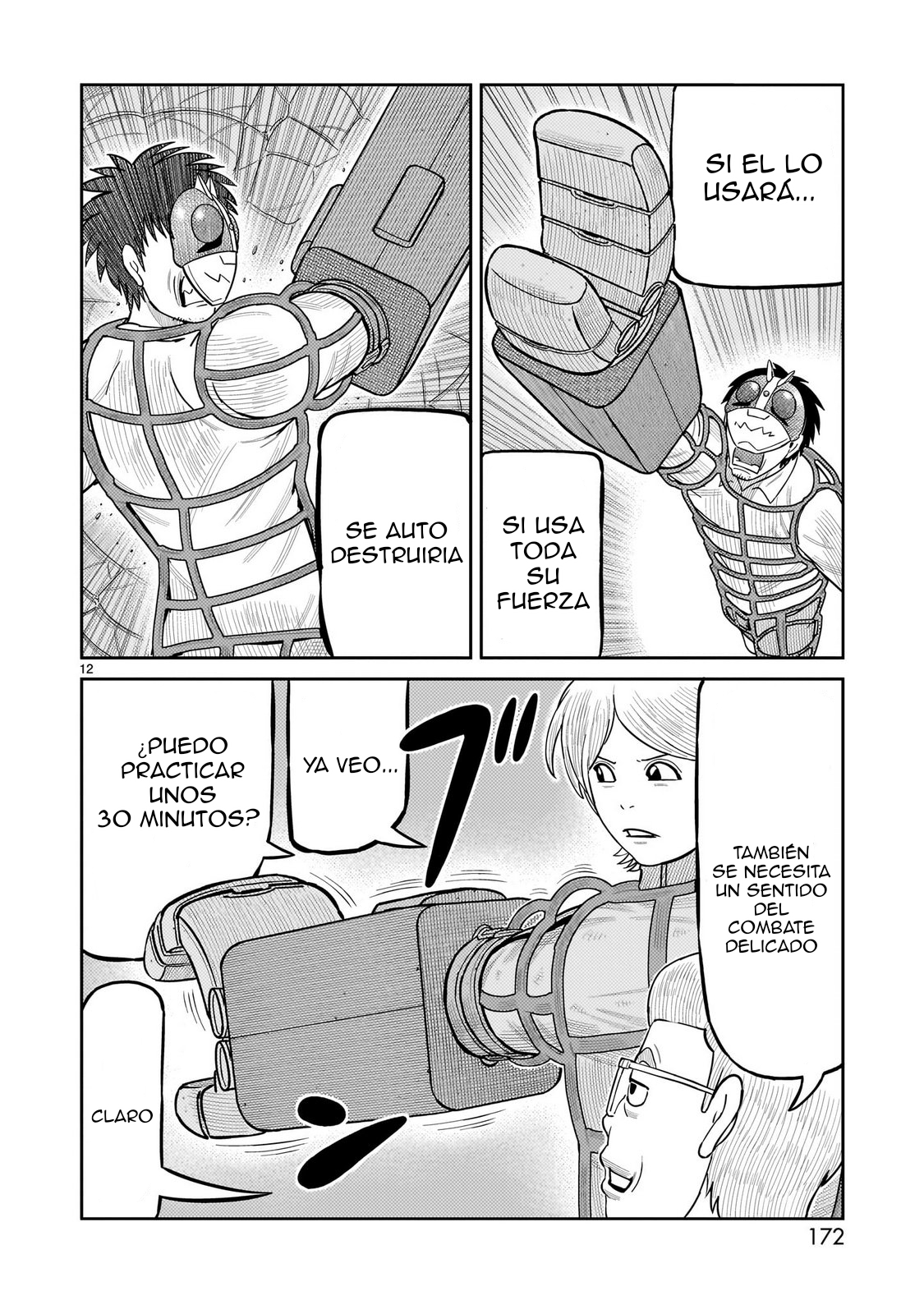 Tōjima Tanzaburō wa Kamen Raidā ni Naritai Capitulo 64 página 11