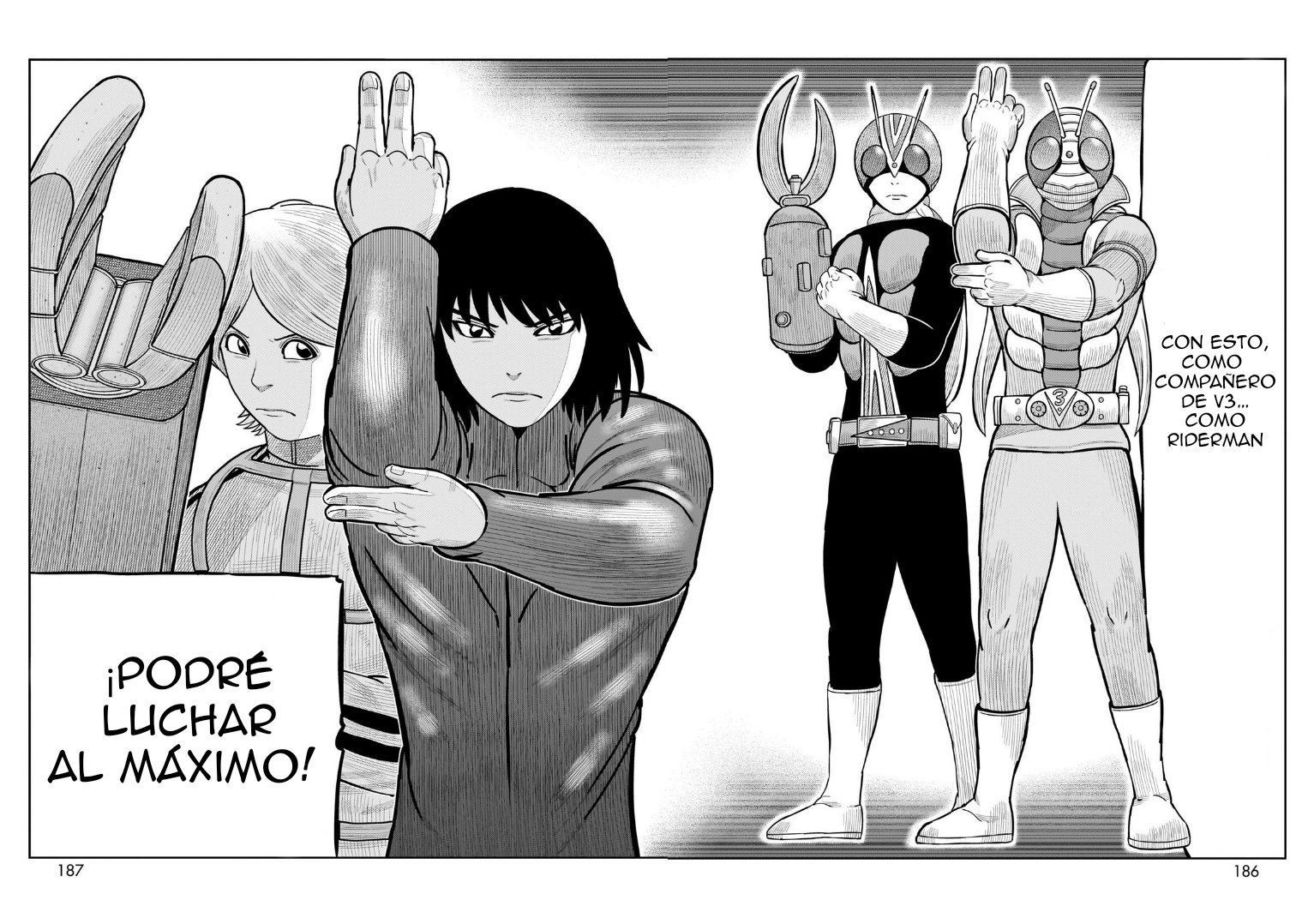 Tōjima Tanzaburō wa Kamen Raidā ni Naritai Capitulo 64 página 22