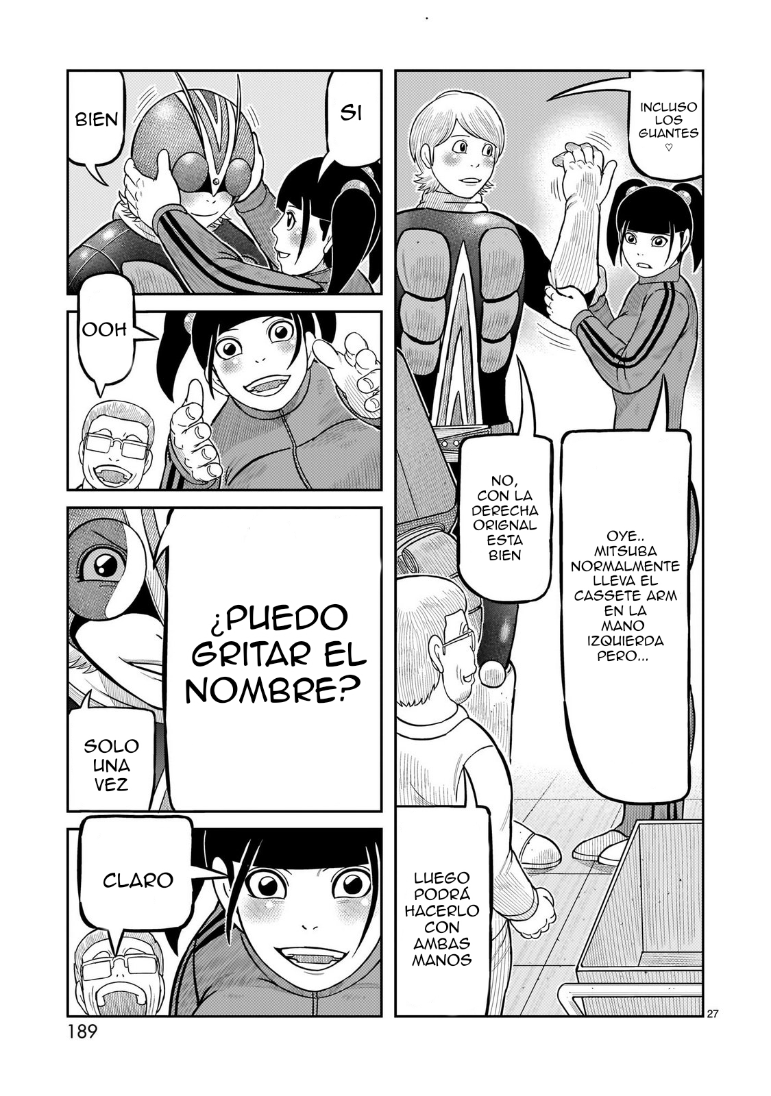 Tōjima Tanzaburō wa Kamen Raidā ni Naritai Capitulo 64 página 24