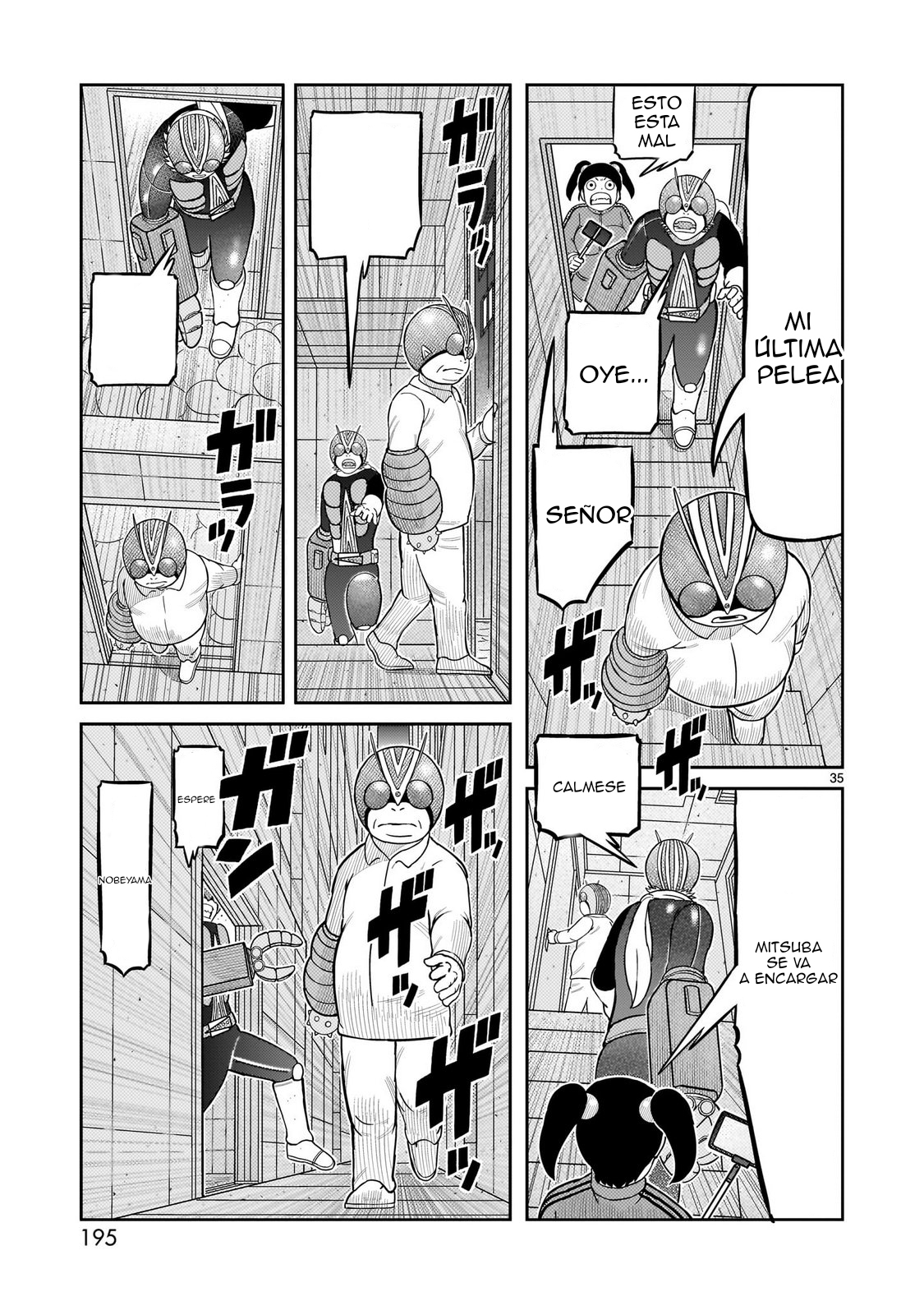 Tōjima Tanzaburō wa Kamen Raidā ni Naritai Capitulo 64 página 28
