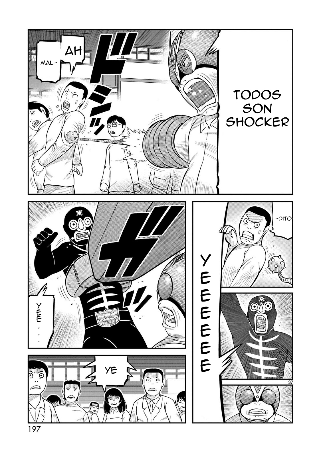 Tōjima Tanzaburō wa Kamen Raidā ni Naritai Capitulo 64 página 30