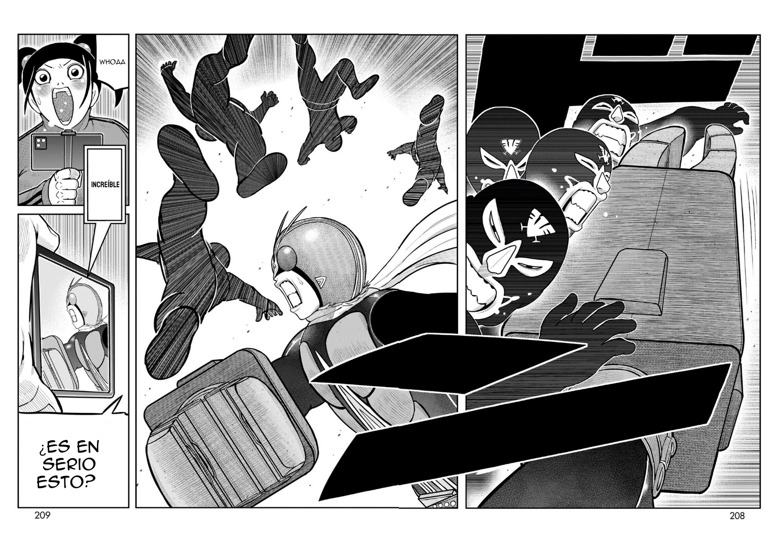 Tōjima Tanzaburō wa Kamen Raidā ni Naritai Capitulo 64 página 38