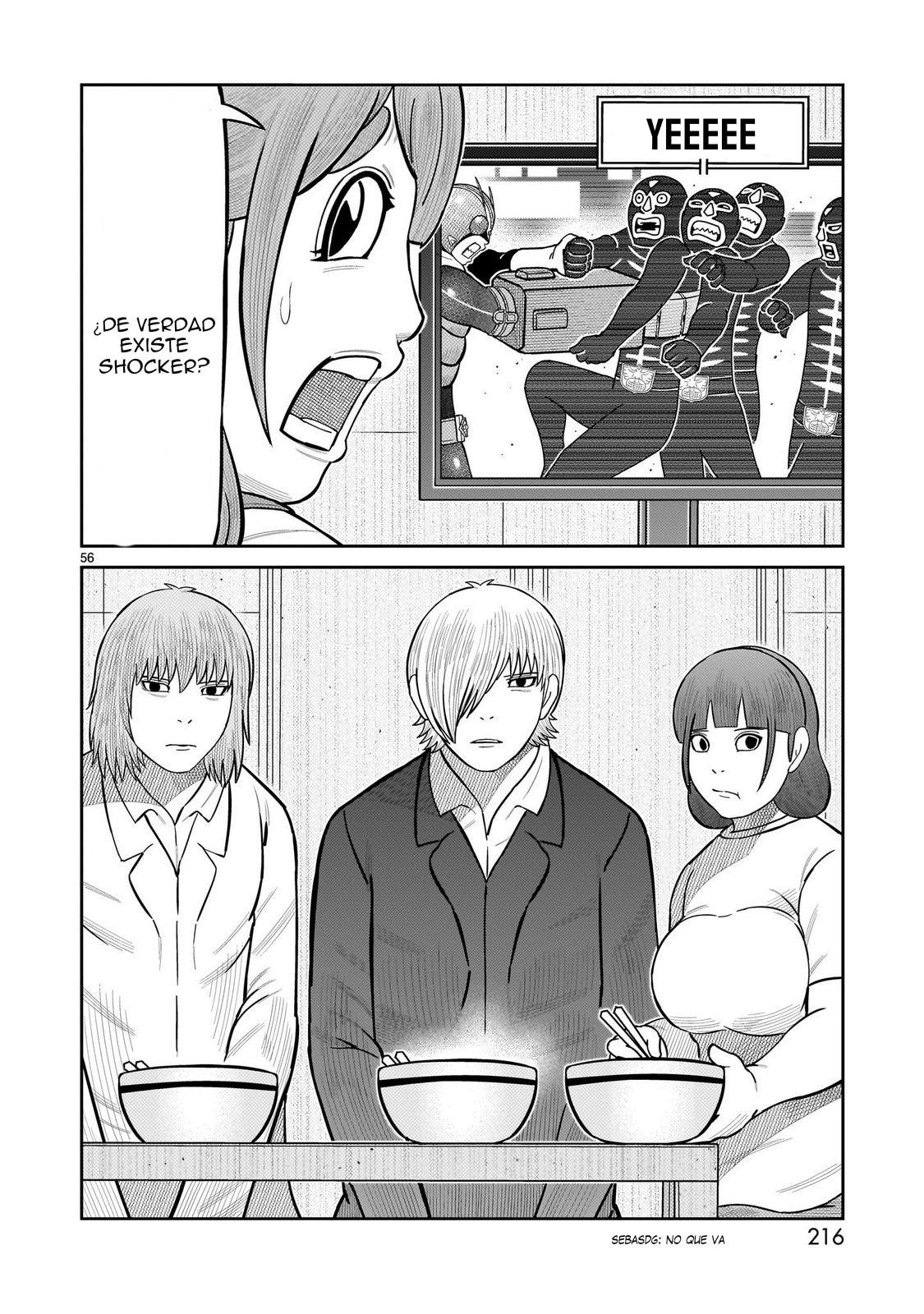 Tōjima Tanzaburō wa Kamen Raidā ni Naritai Capitulo 64 página 43
