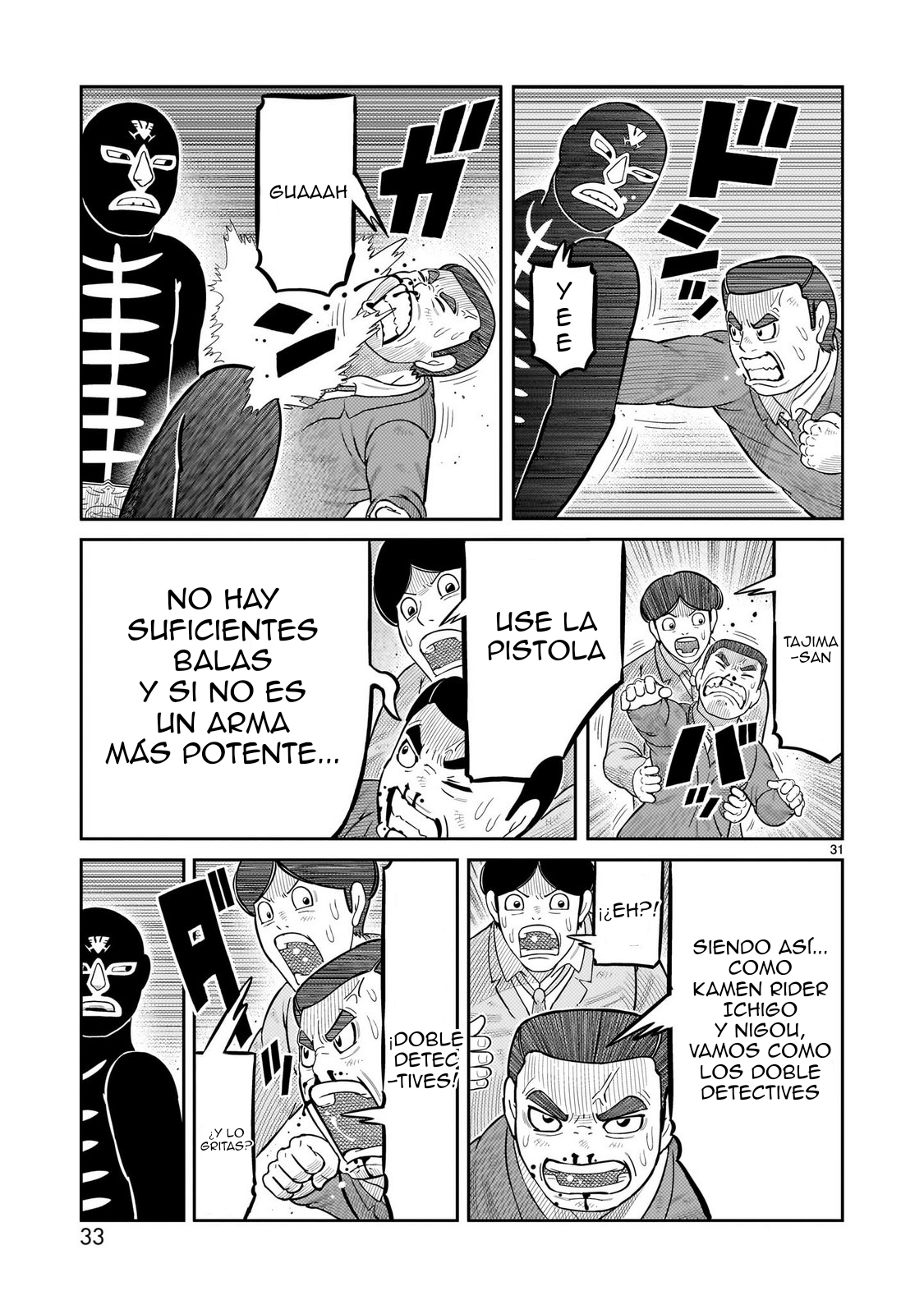Tōjima Tanzaburō wa Kamen Raidā ni Naritai Capitulo 65 página 27