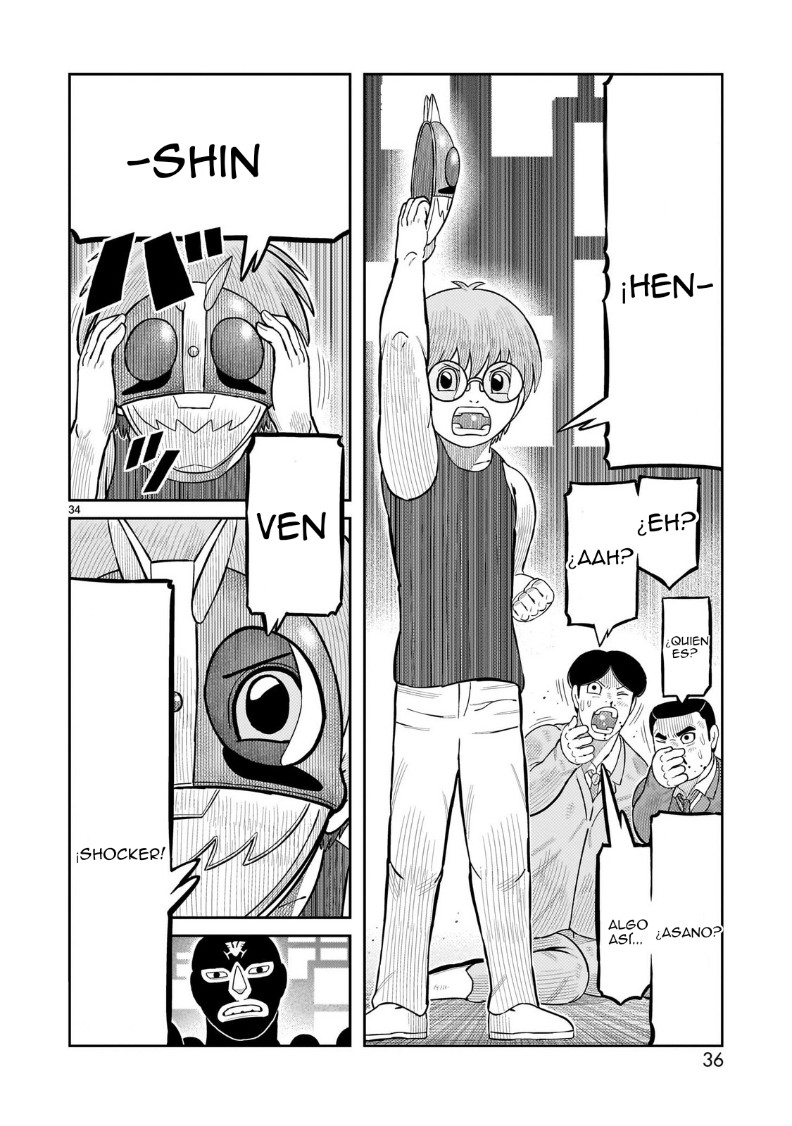 Tōjima Tanzaburō wa Kamen Raidā ni Naritai Capitulo 65 página 30