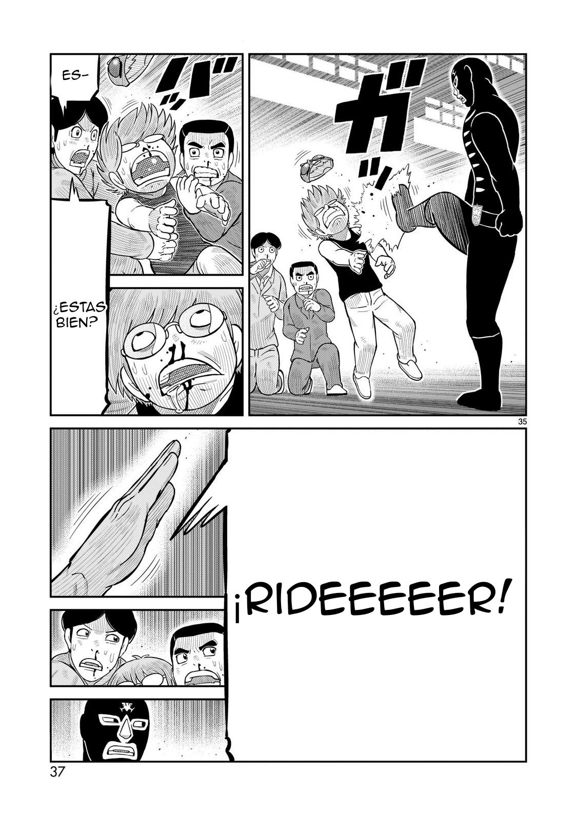 Tōjima Tanzaburō wa Kamen Raidā ni Naritai Capitulo 65 página 31