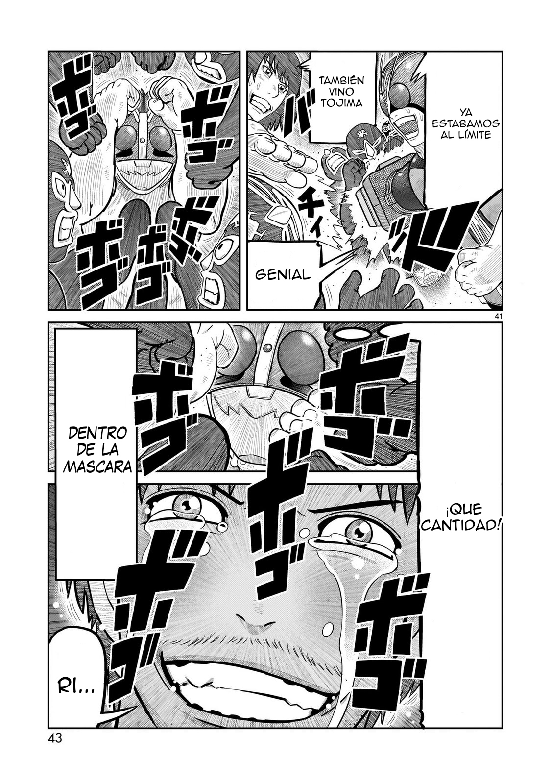 Tōjima Tanzaburō wa Kamen Raidā ni Naritai Capitulo 65 página 35