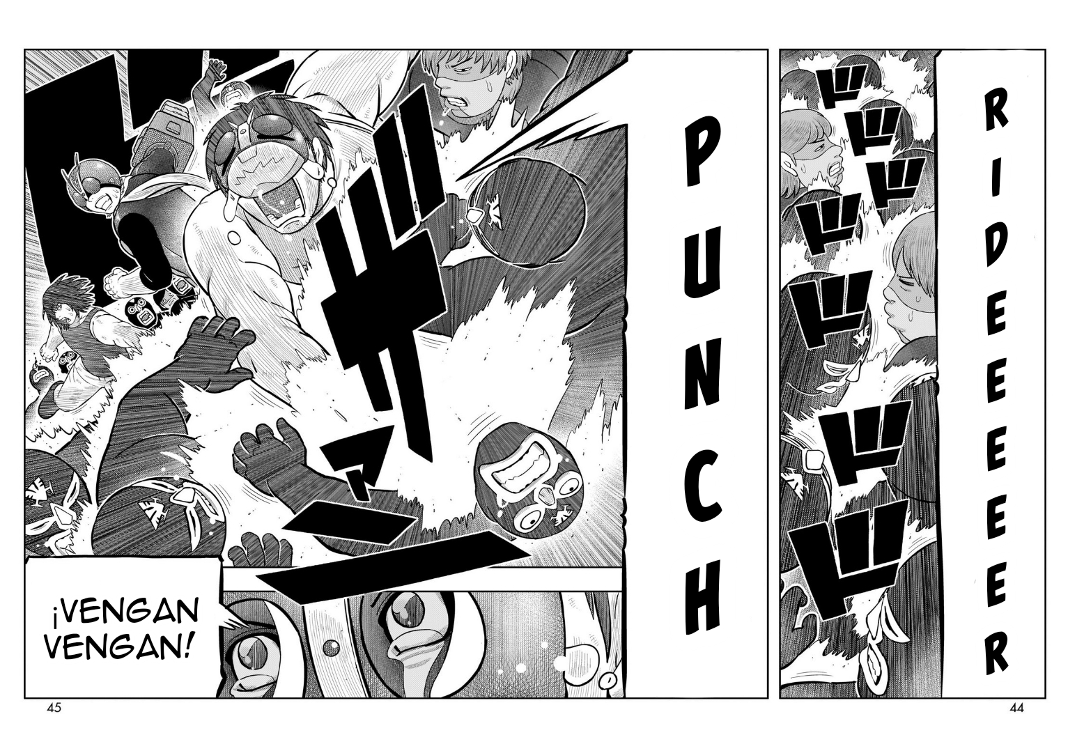 Tōjima Tanzaburō wa Kamen Raidā ni Naritai Capitulo 65 página 36