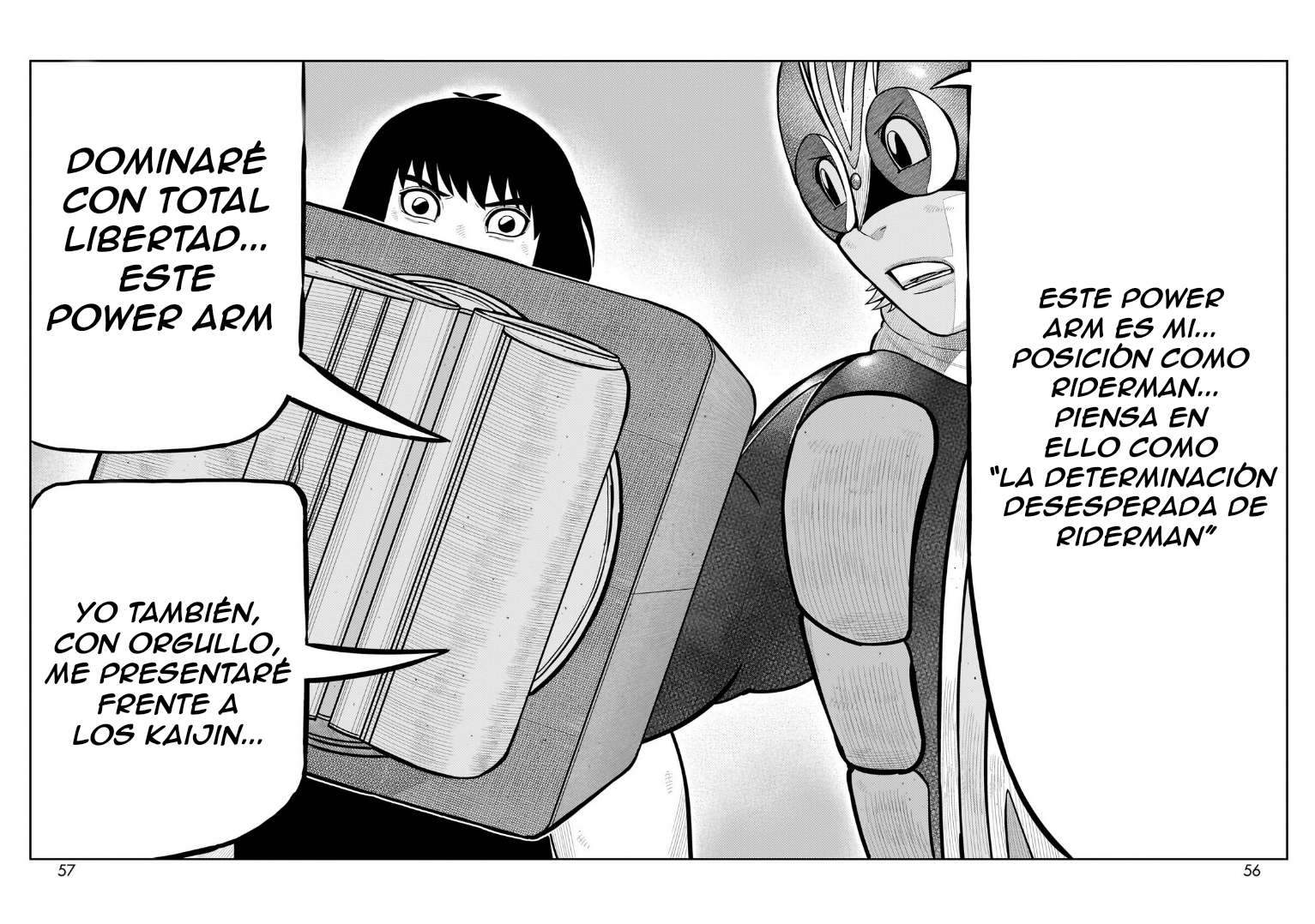 Tōjima Tanzaburō wa Kamen Raidā ni Naritai Capitulo 65 página 44