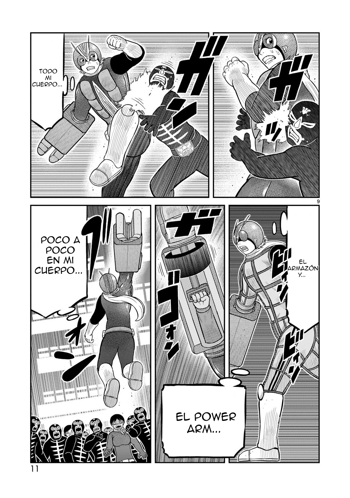 Tōjima Tanzaburō wa Kamen Raidā ni Naritai Capitulo 65 página 7
