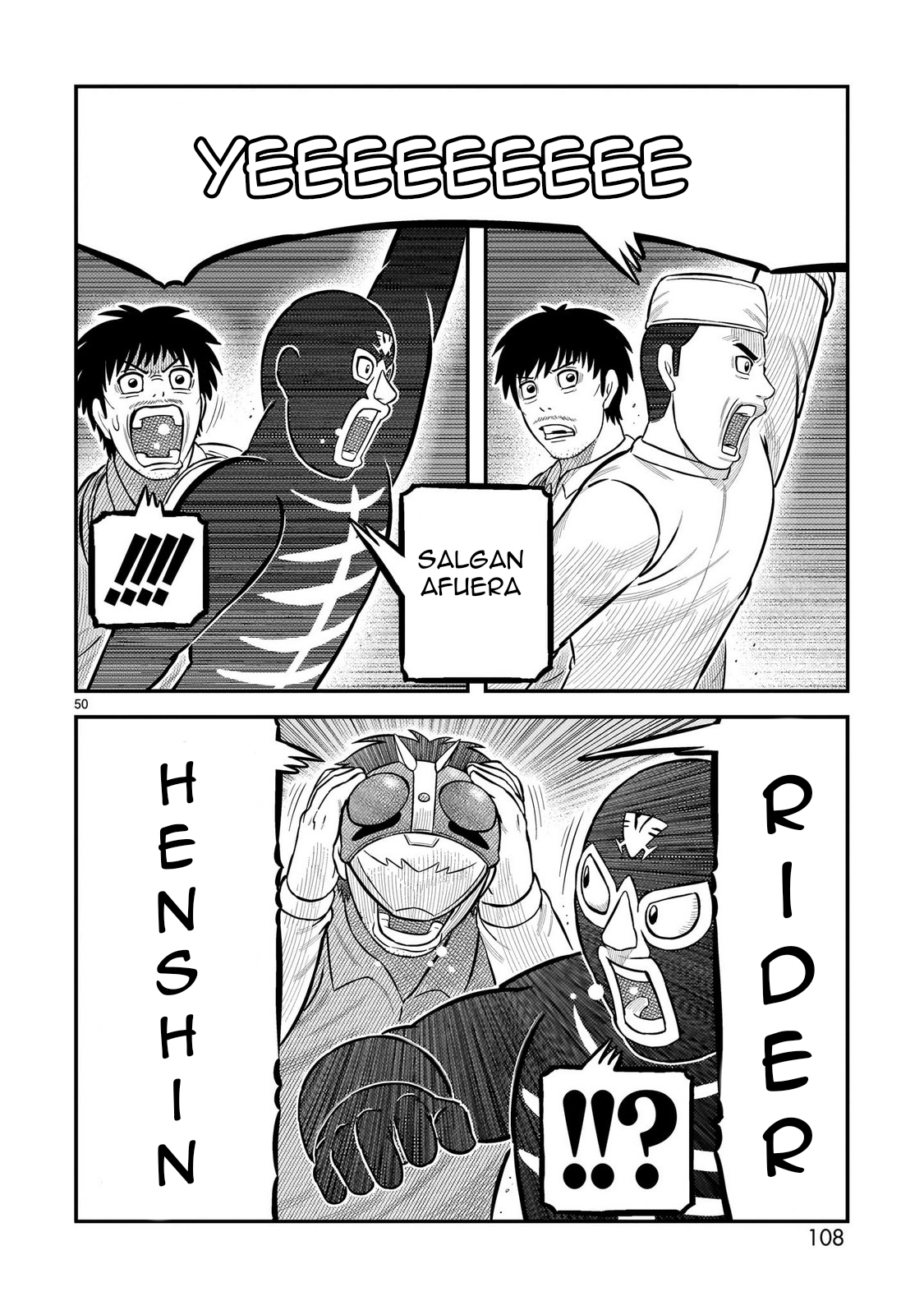 Tōjima Tanzaburō wa Kamen Raidā ni Naritai Capitulo 66 página 43