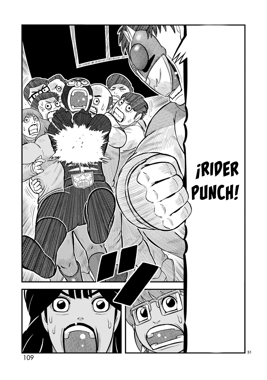 Tōjima Tanzaburō wa Kamen Raidā ni Naritai Capitulo 66 página 44