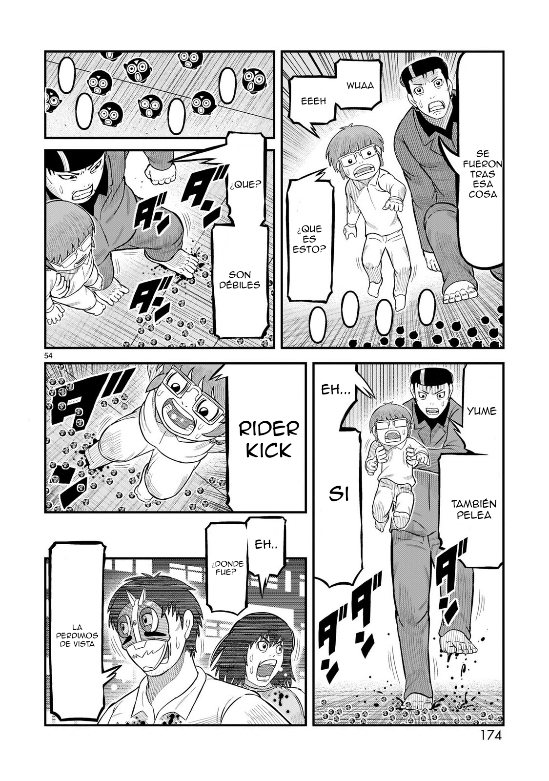 Tōjima Tanzaburō wa Kamen Raidā ni Naritai Capitulo 67 página 44